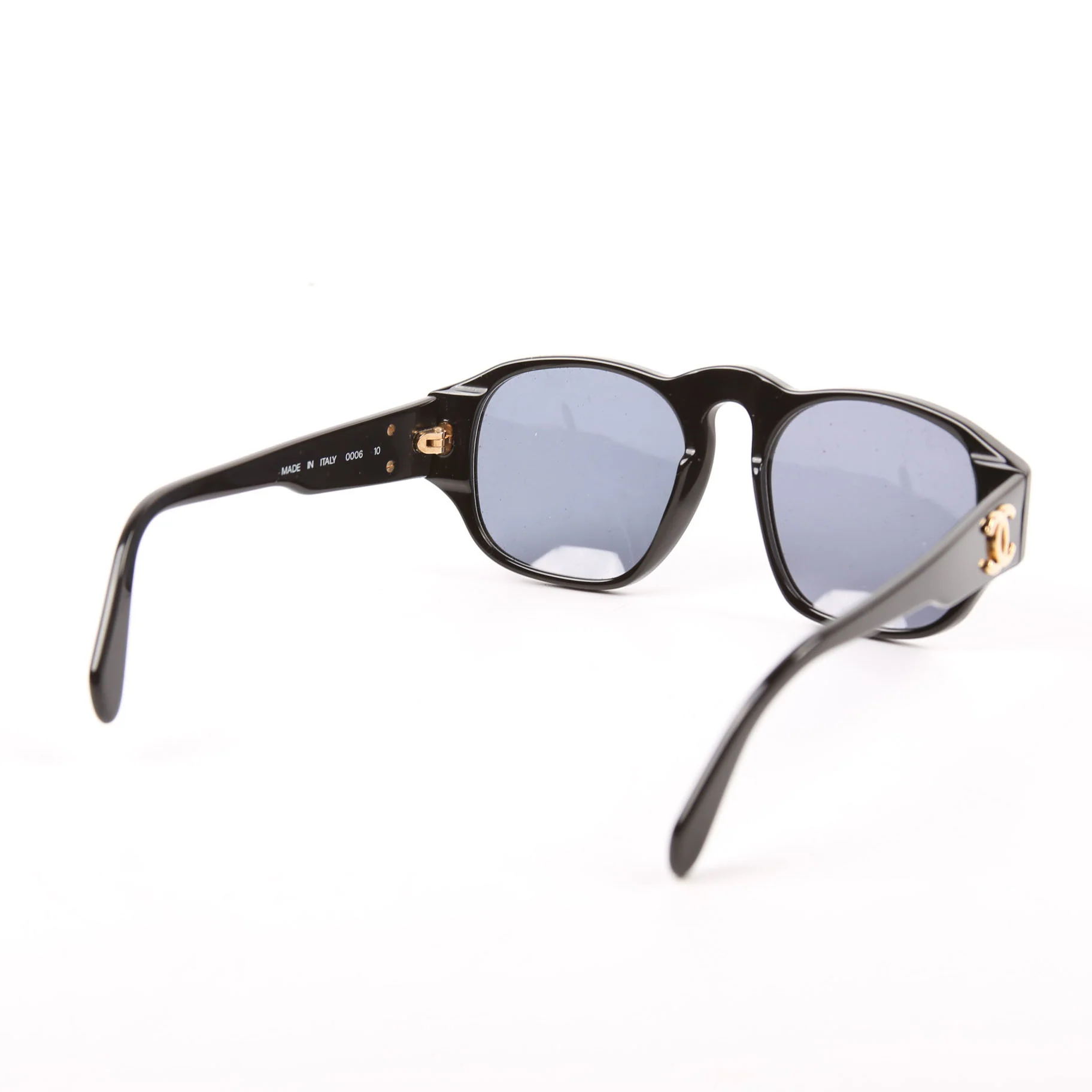 0006 CC Acetate Sunglasses Black - Image 4