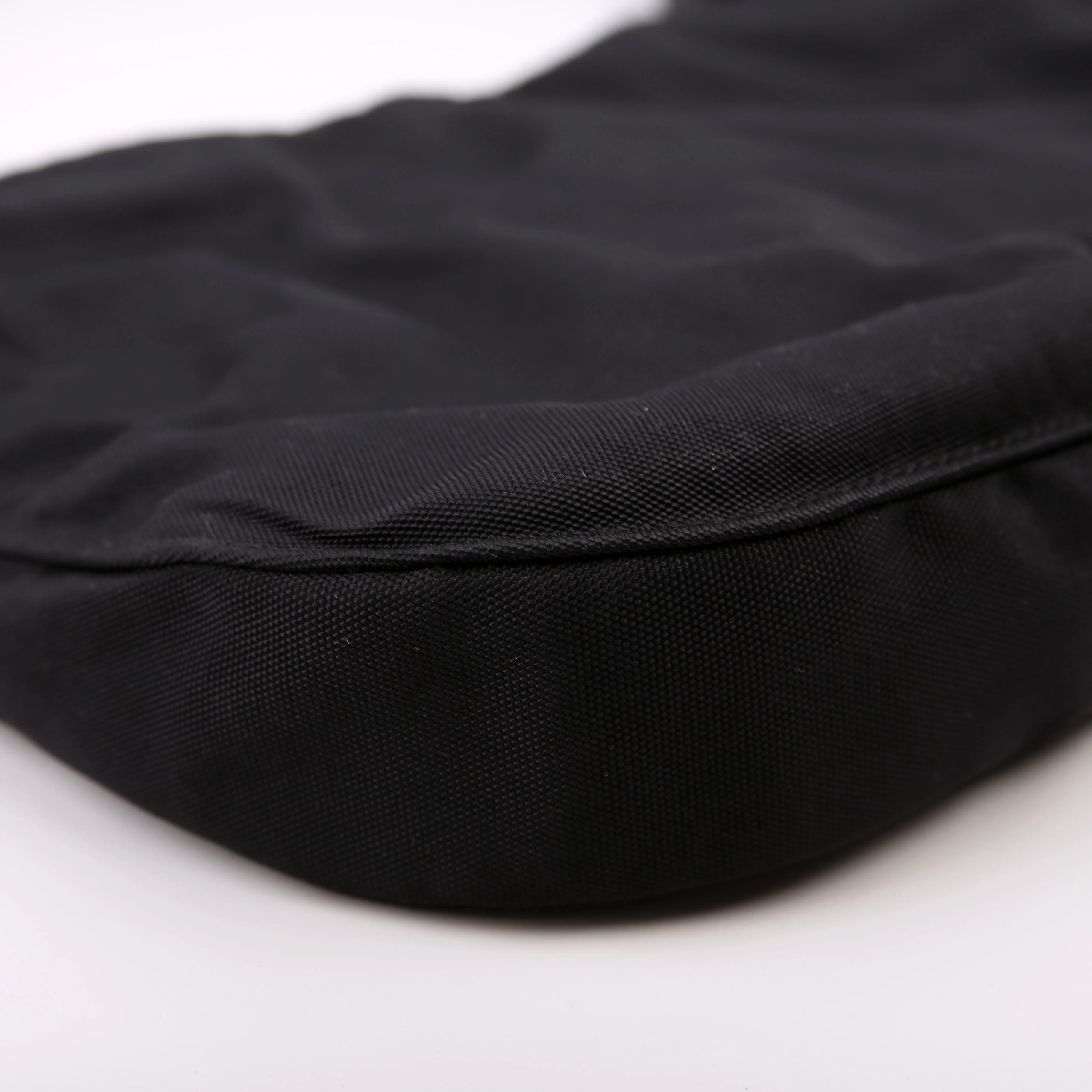 001-3193 Nylon Small Hobo Black - Image 7