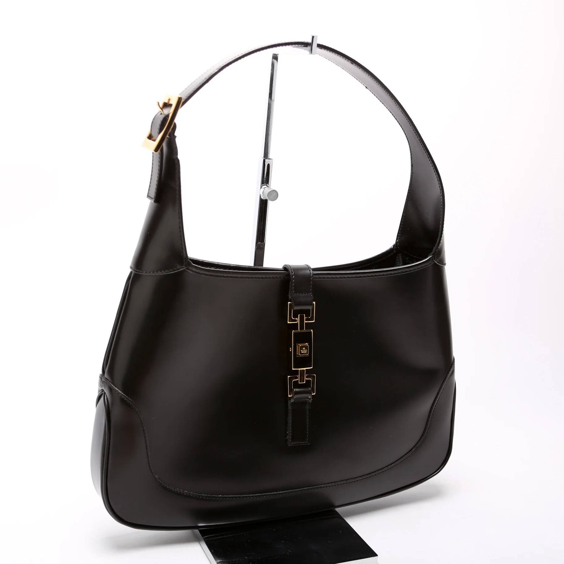 001.3306.3444 Jackie Hobo Leather Vintage Black - Image 2