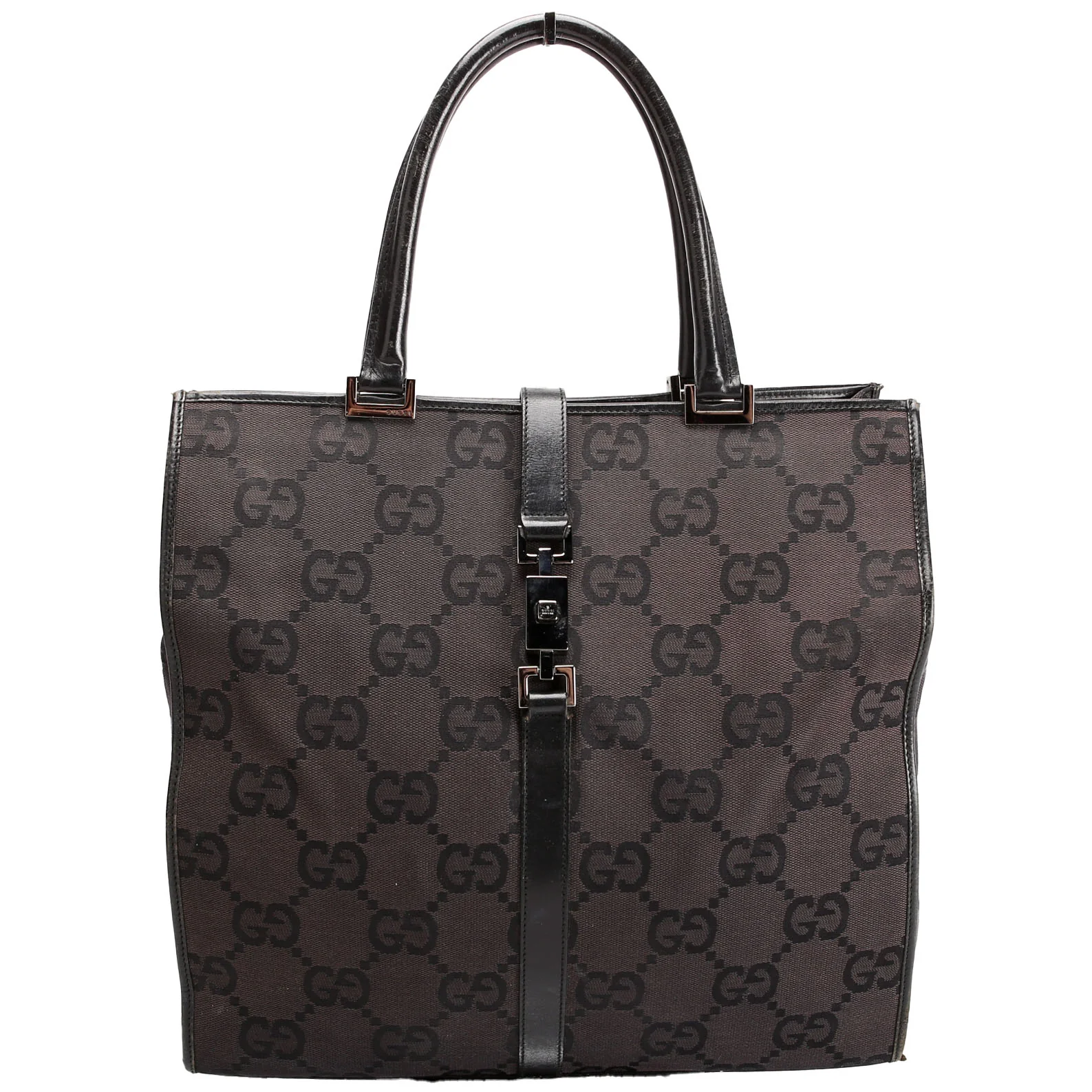 002.1064 GG Canvas Jackie Tote