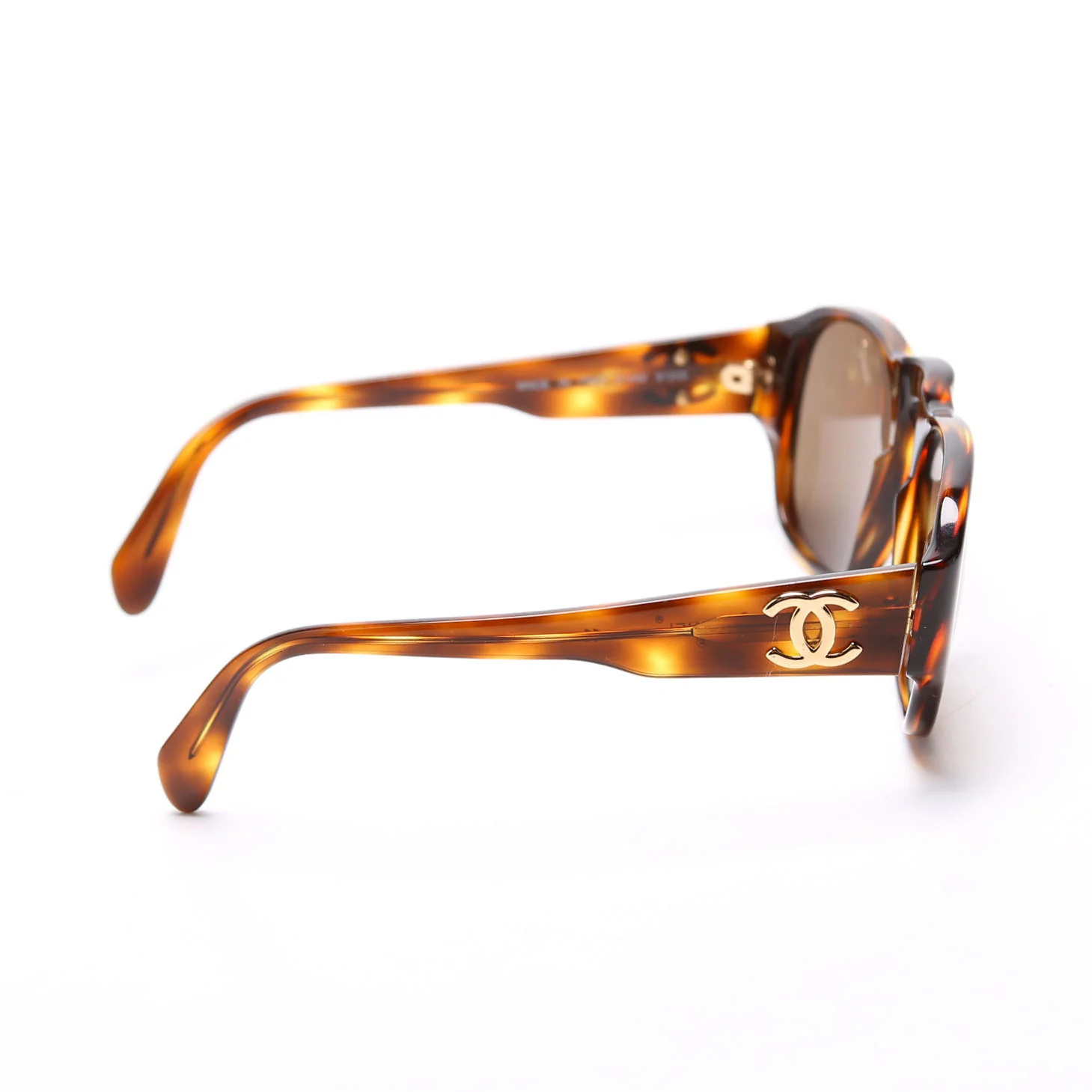 01452 CC Vintage Sunglasses Brown - Image 3