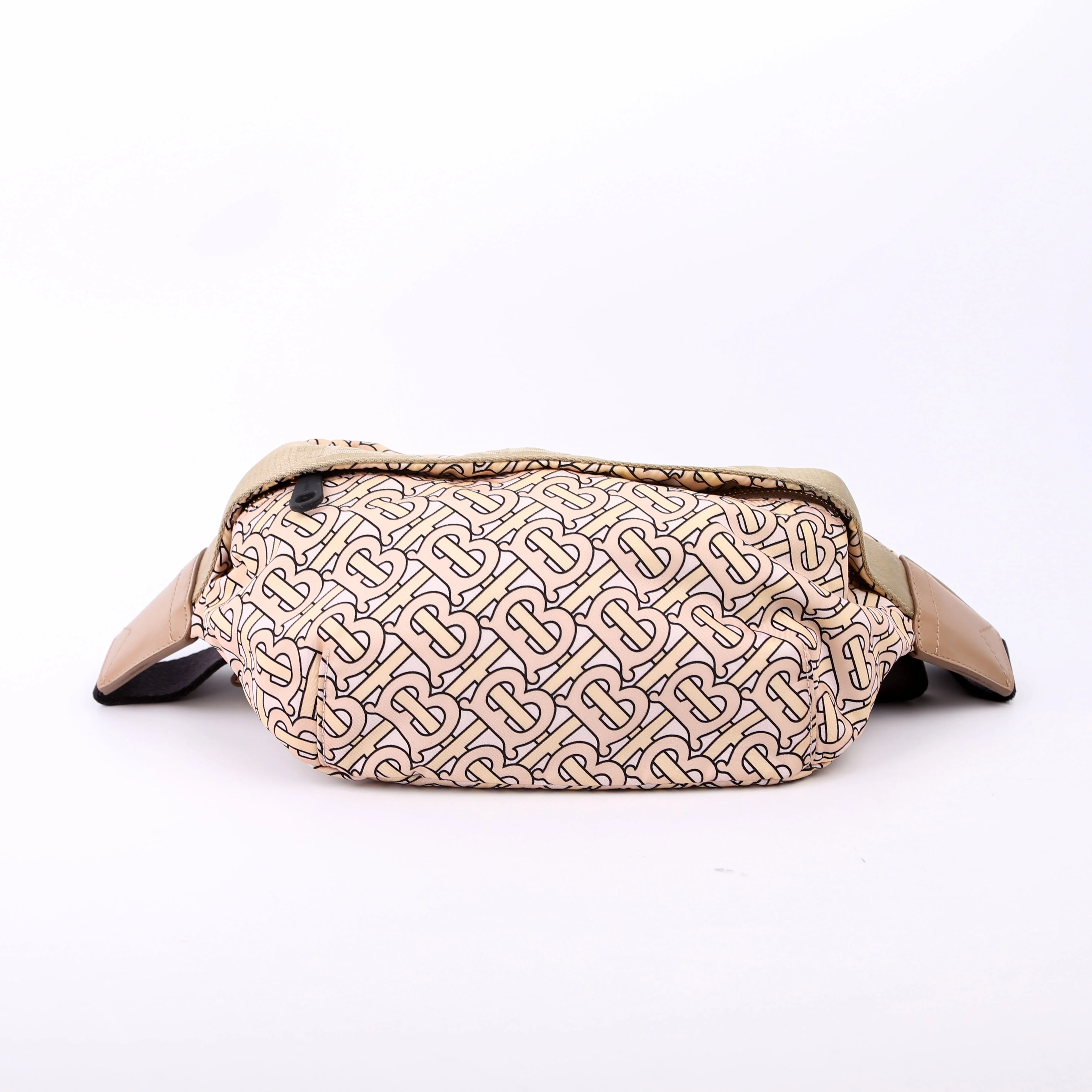 0400019 TB Monogram Nylon Belt Bag - Image 4