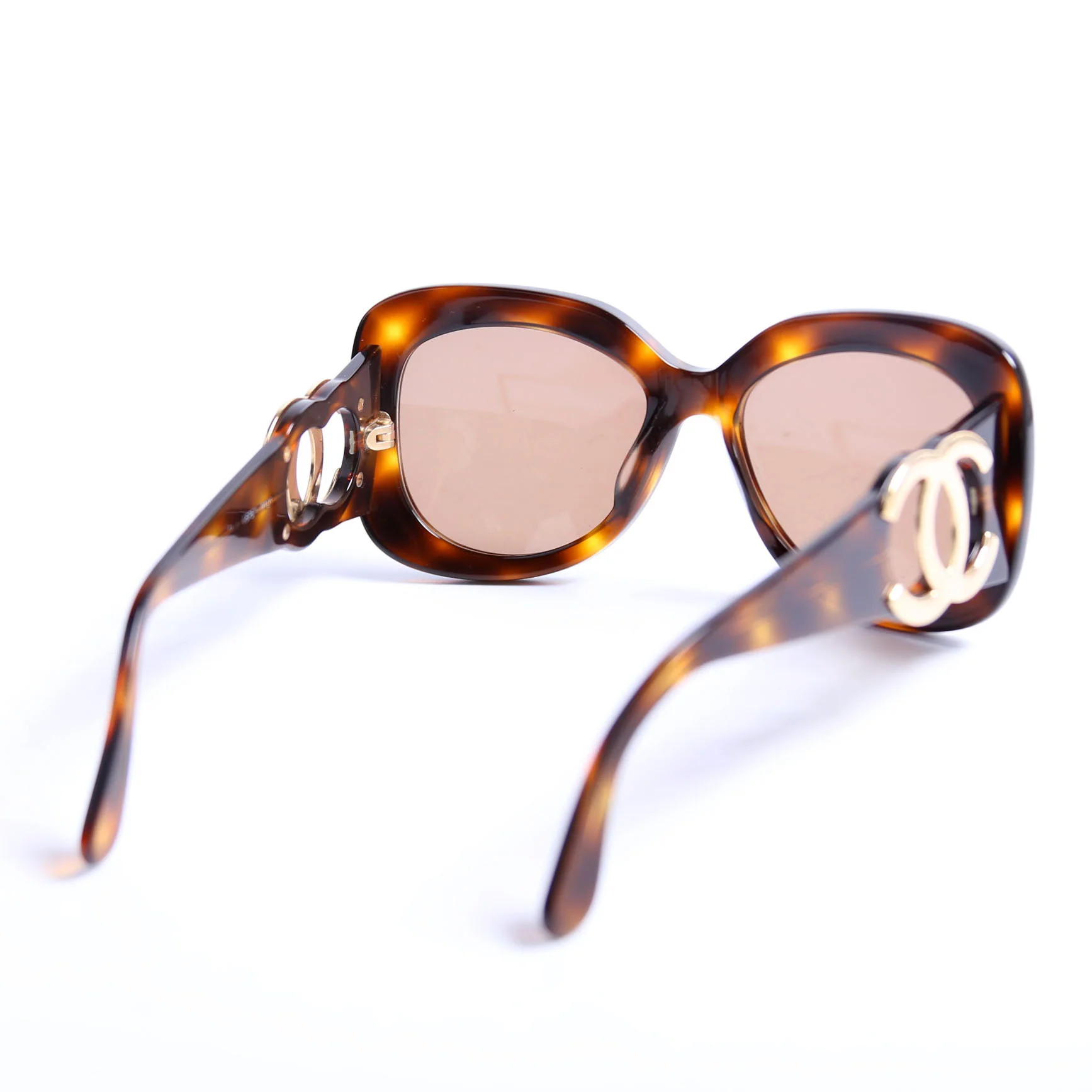 05253 CC Oversized Sunglasses Brown - Image 4