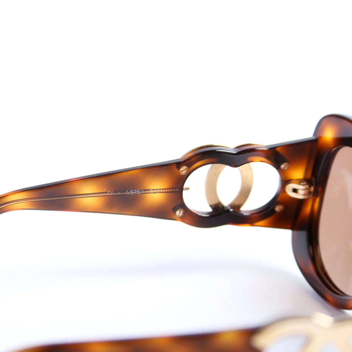 05253 CC Oversized Sunglasses Brown - Image 5