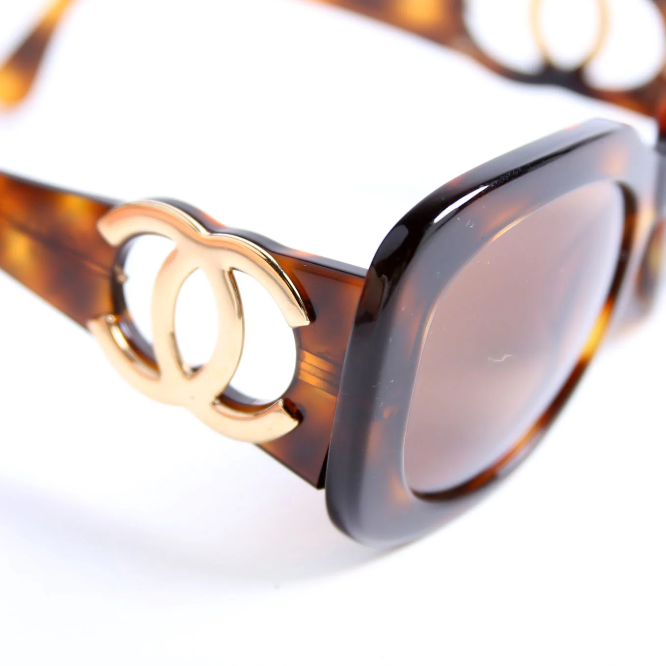 05253 CC Oversized Sunglasses Brown - Image 8