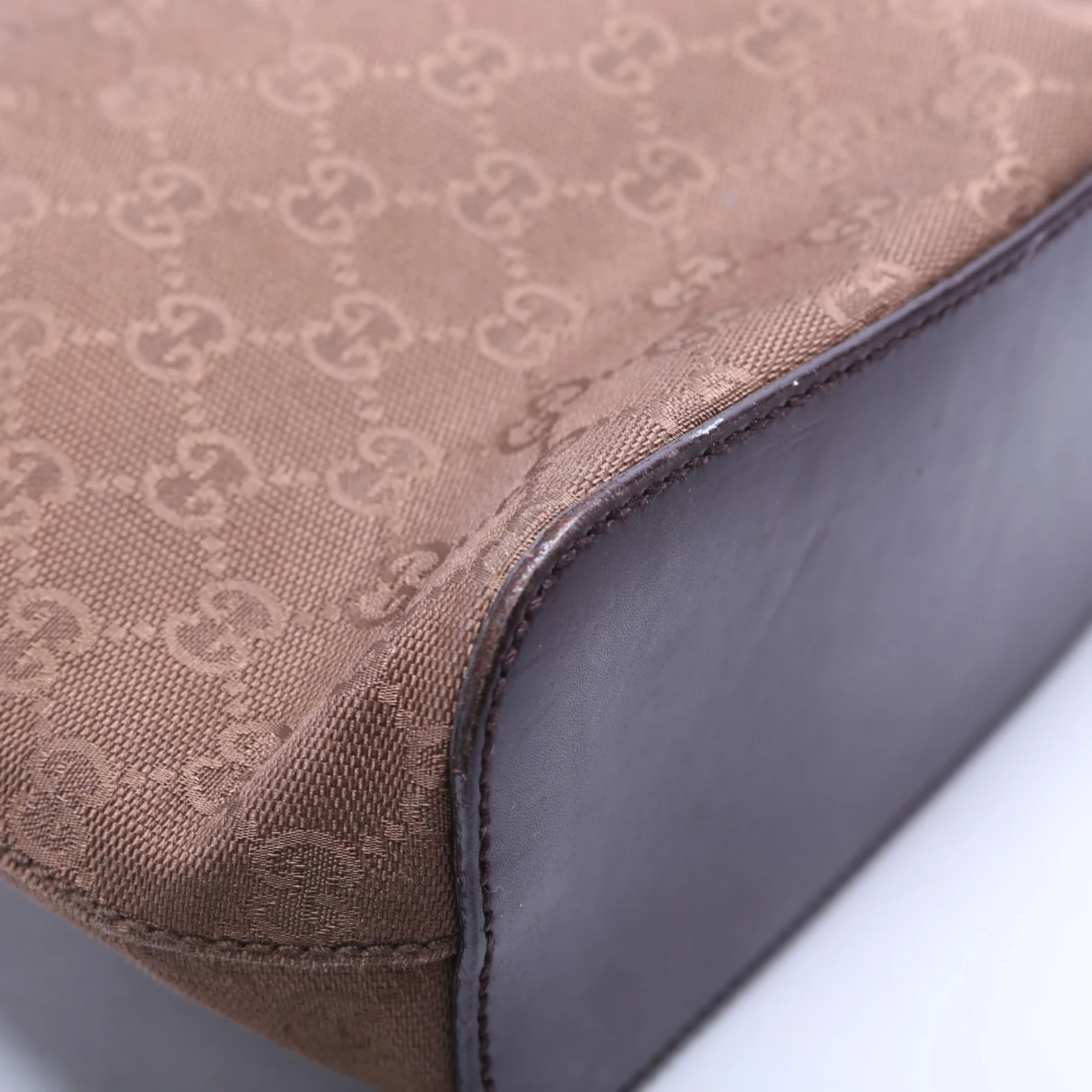107752 GG Canvas Small Hobo Brown - Image 5
