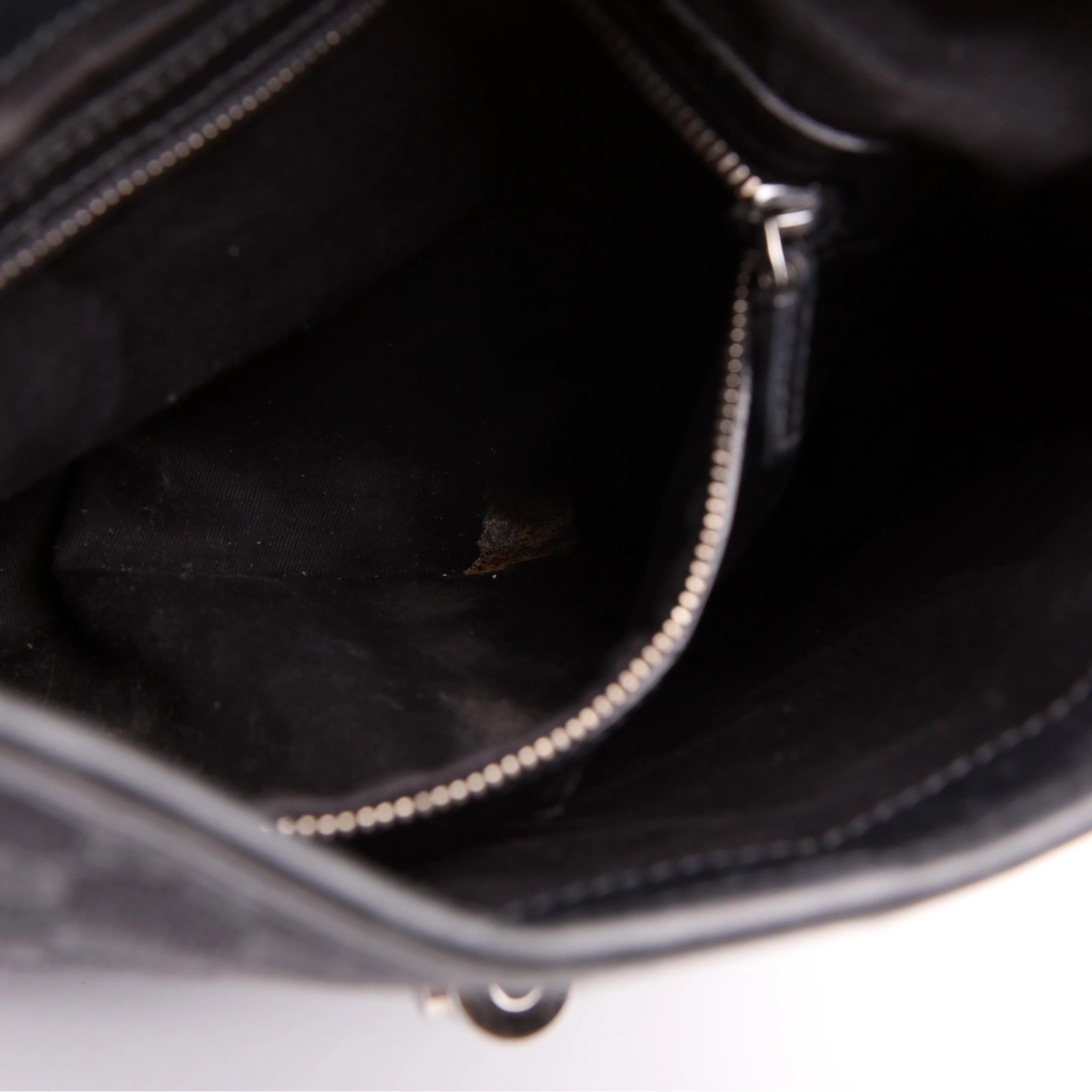 110291 Jackie GG Canvas Hobo Black - Image 12
