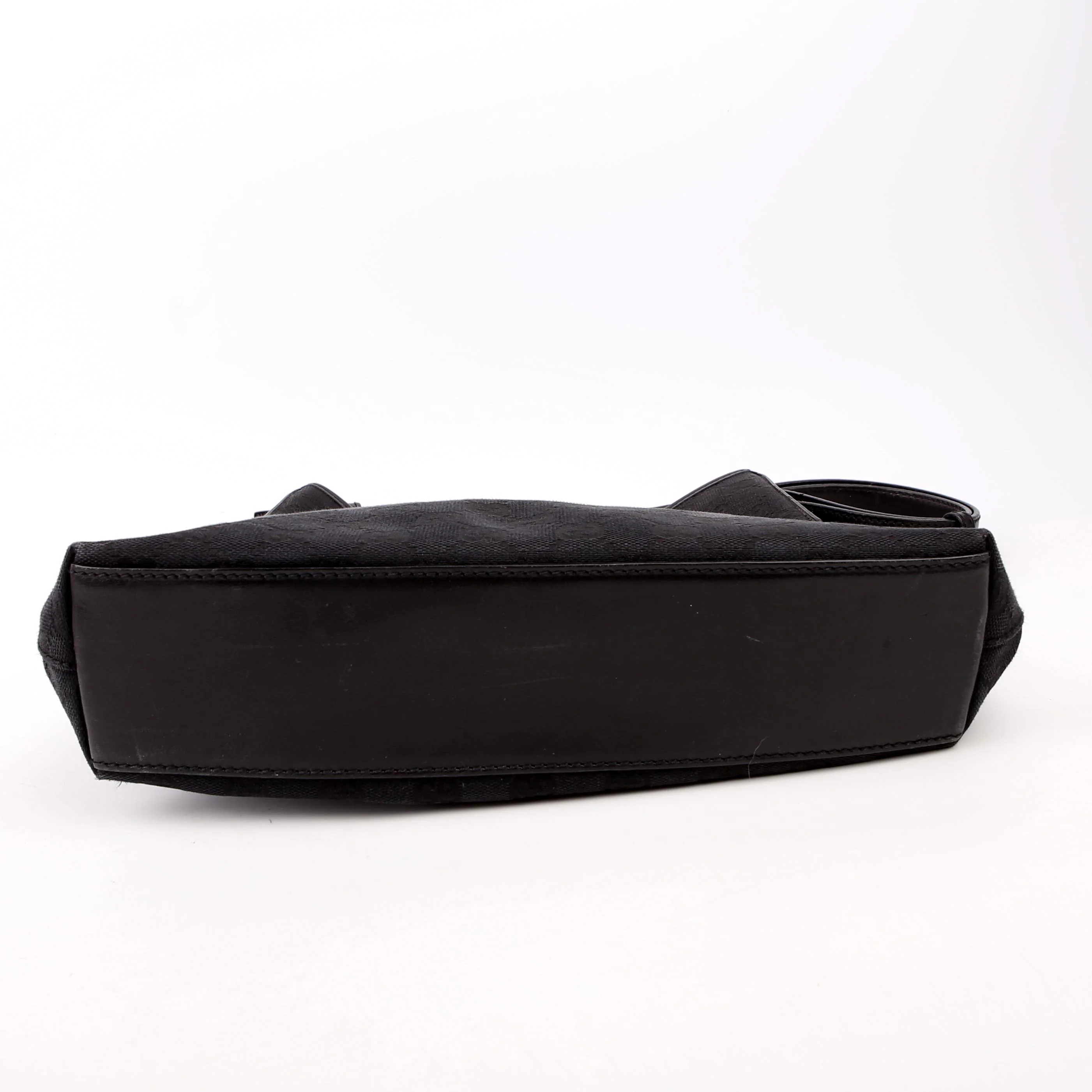 110291 Jackie GG Canvas Hobo Black - Image 4