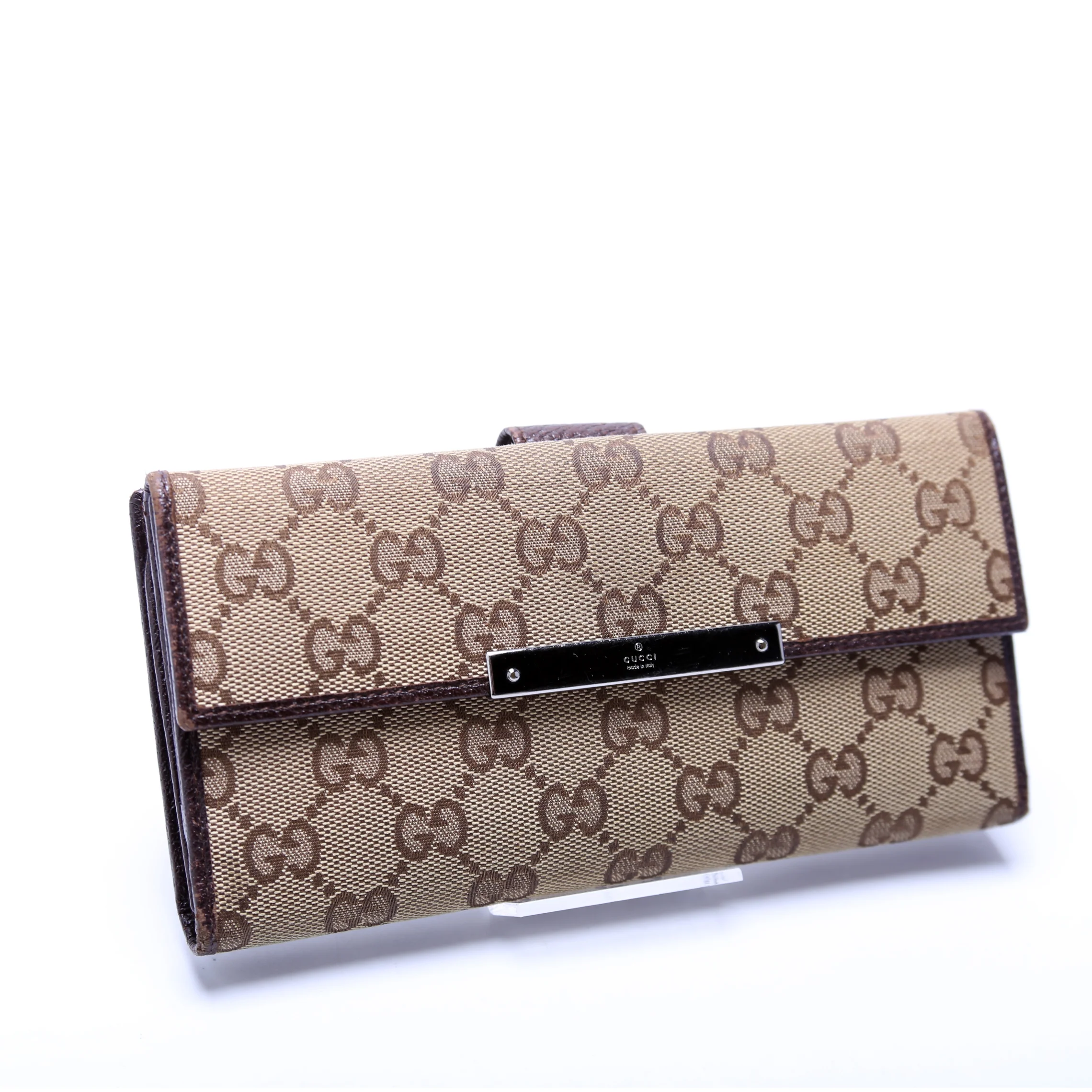 112715 GG Canvas Continental Wallet - Image 2