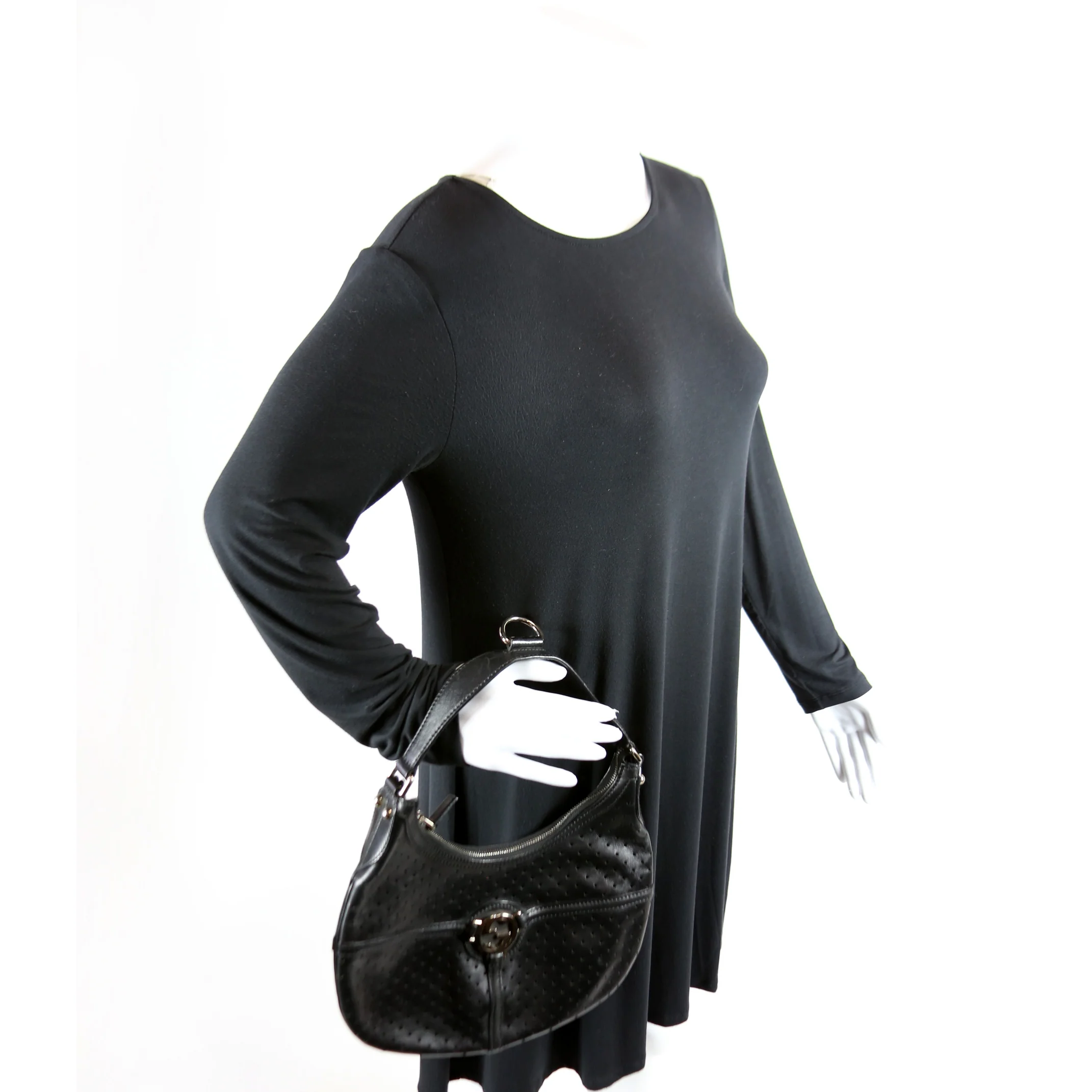 114869 Reins Hobo Perforated Leather - Image 12