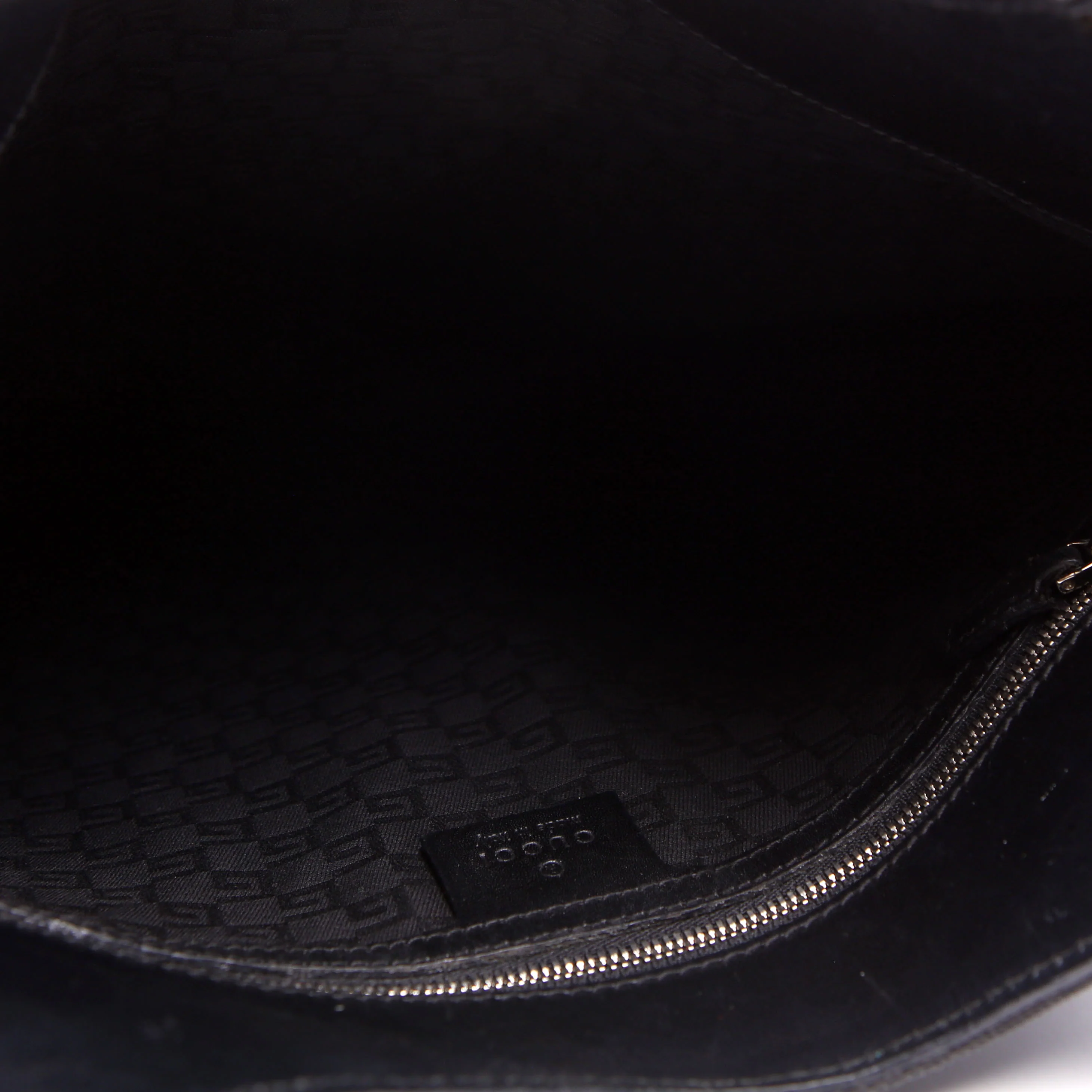114875 Reins Hobo Canvas/Perforated Leather Black - Image 9