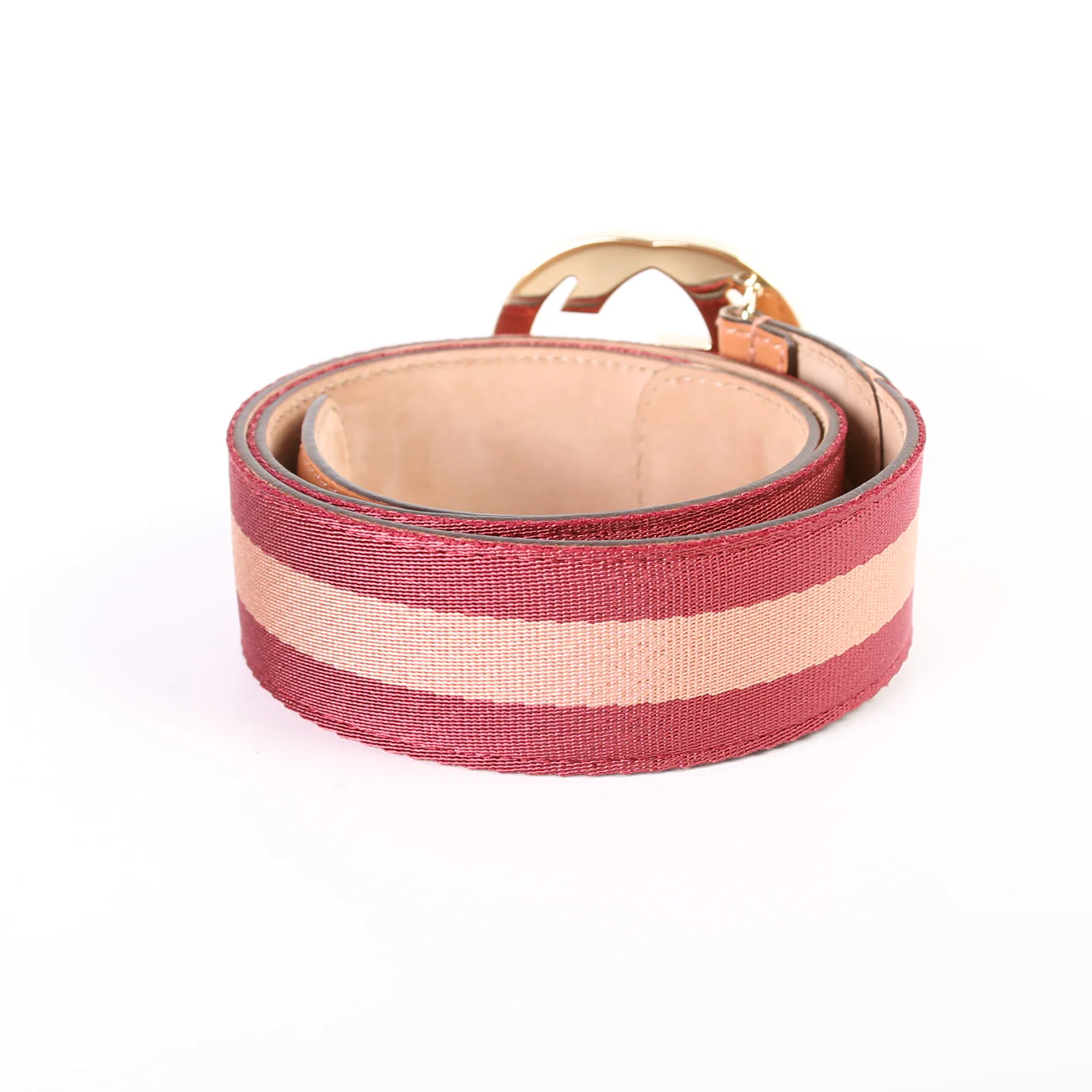114876 Interlocking GG Web Canvas Belt Size 80/32 - Image 3