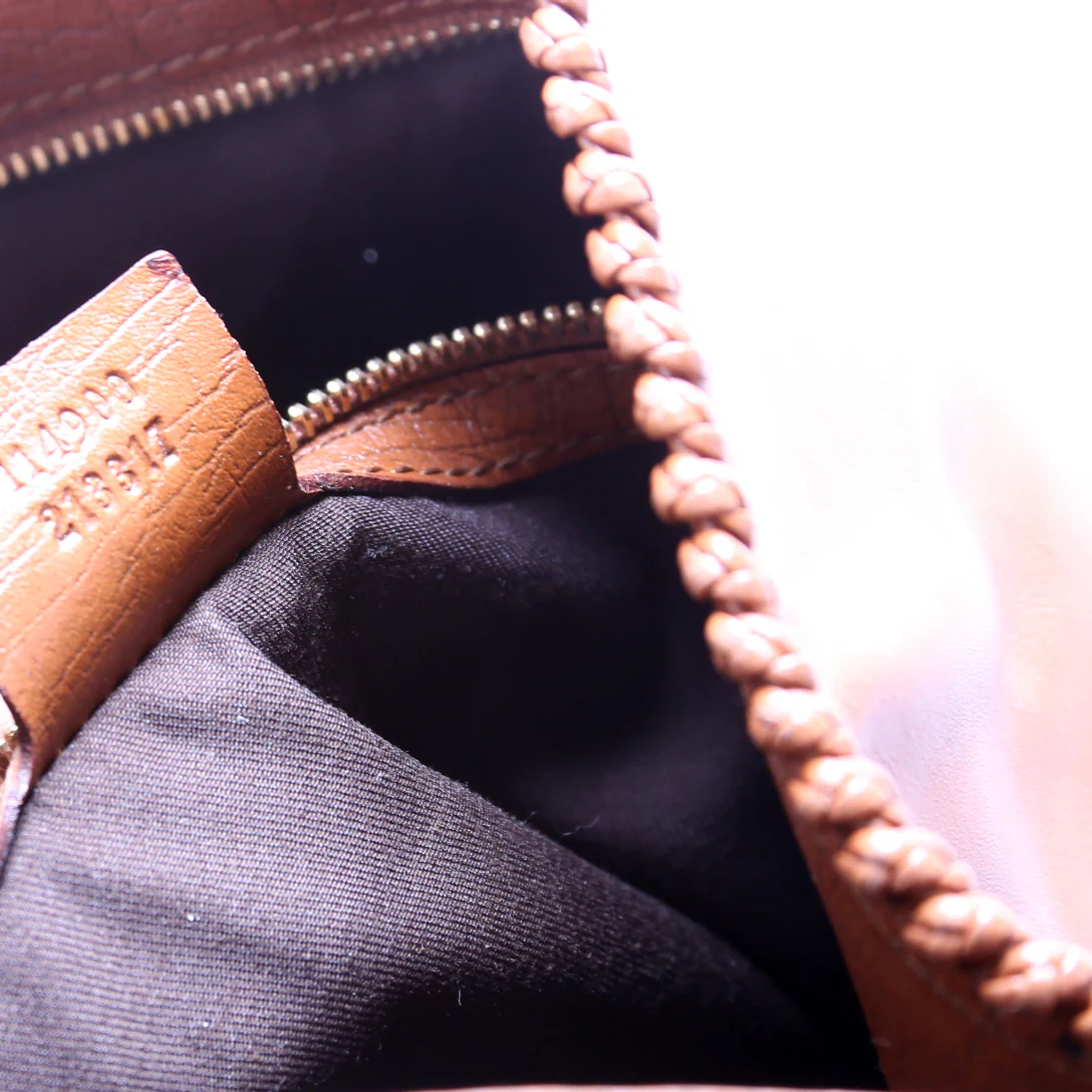114900 Horsebit Leather Hobo Brown - Image 12