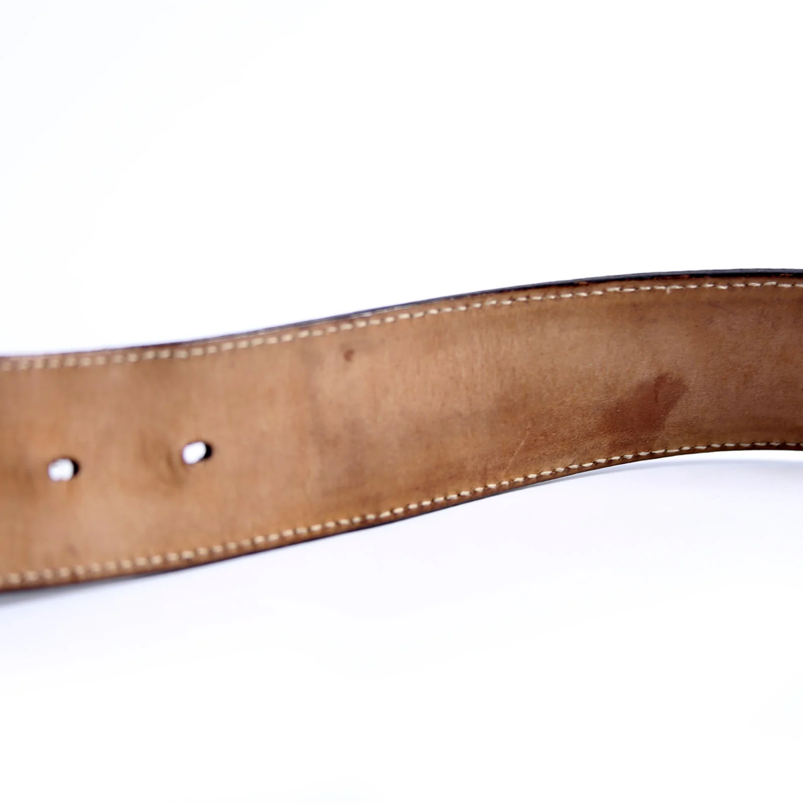 114984 Web Canvas Interlocking G Belt Size 105/40 Black - Image 8