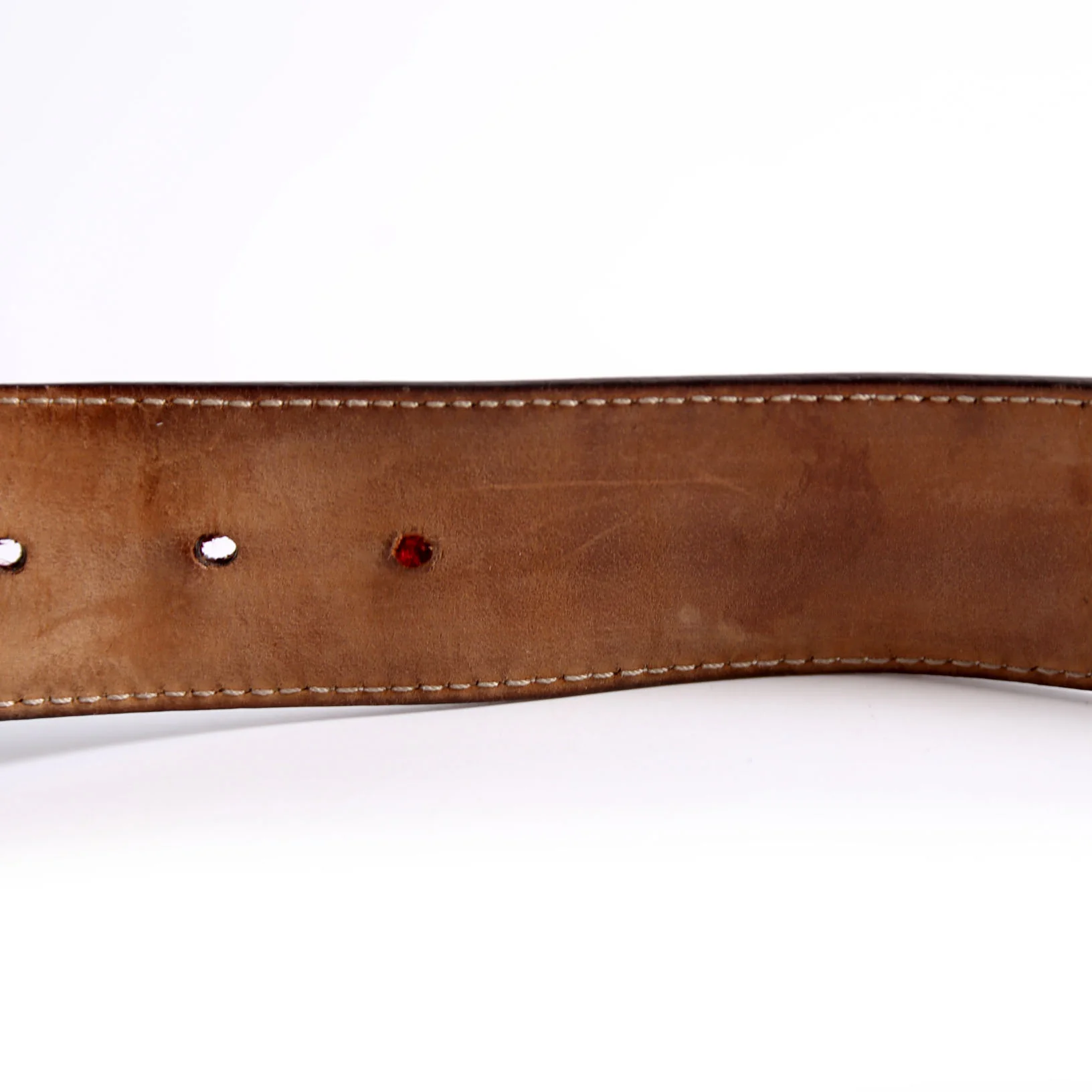 114984 Web Canvas Interlocking G Belt Size 120/48 White - Image 7
