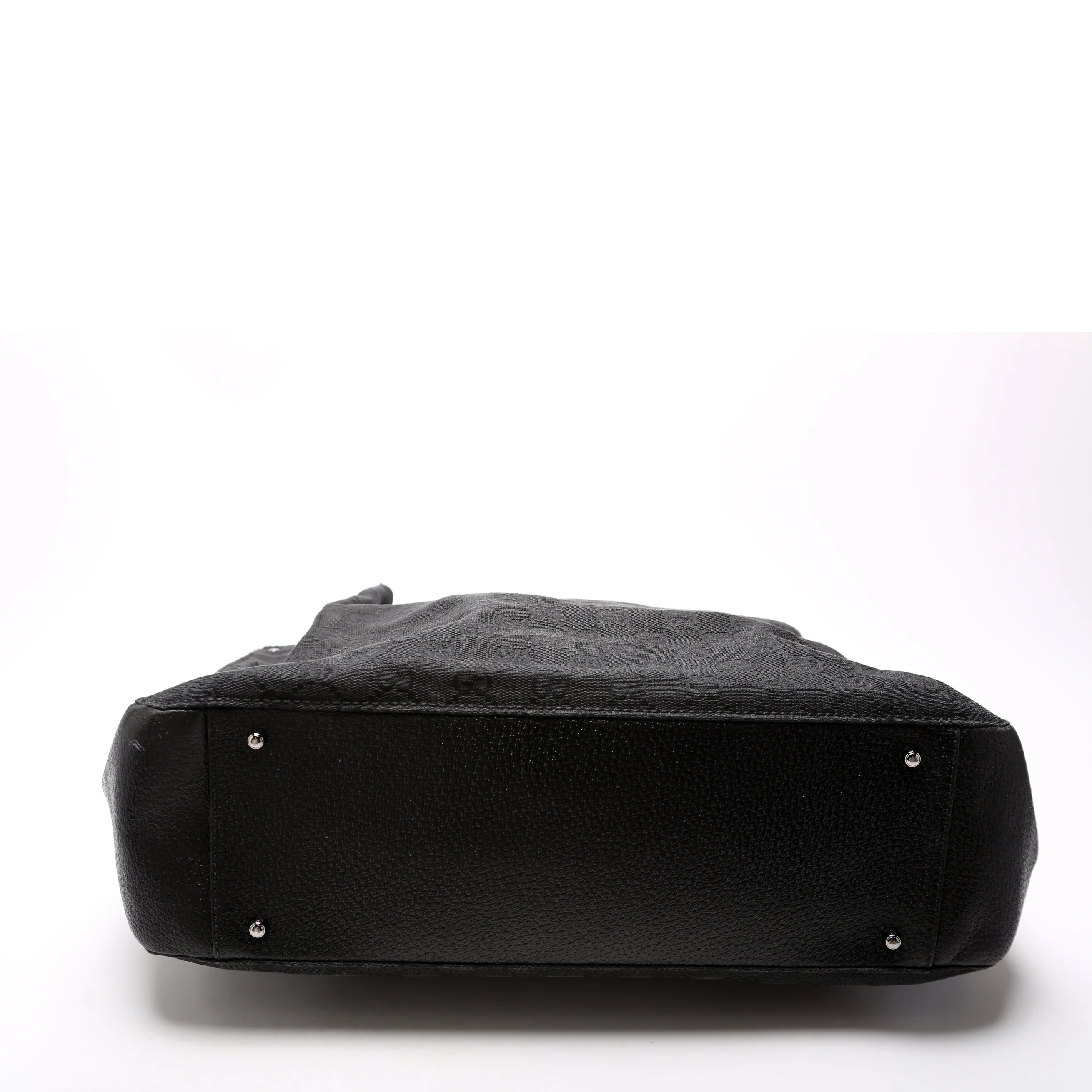 115015 GG Canvas Tote Black - Image 4