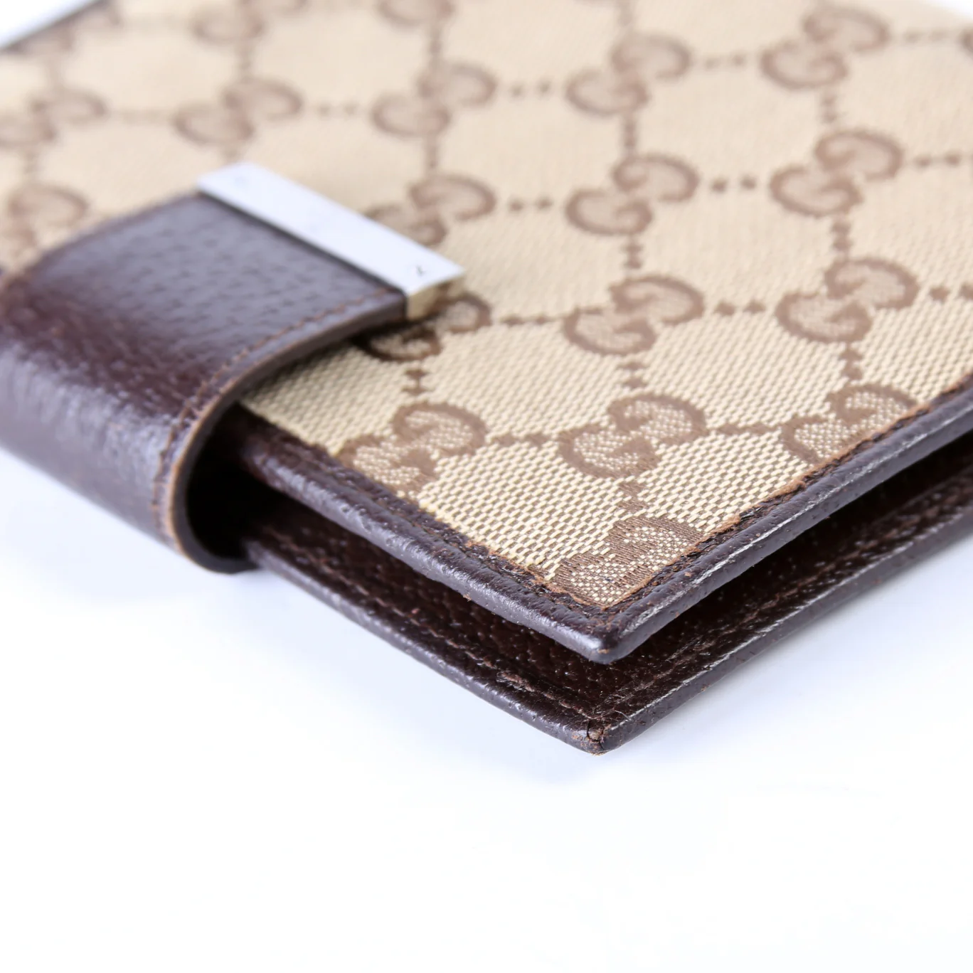 115240 GG Canvas Small Agenda Brown - Image 7