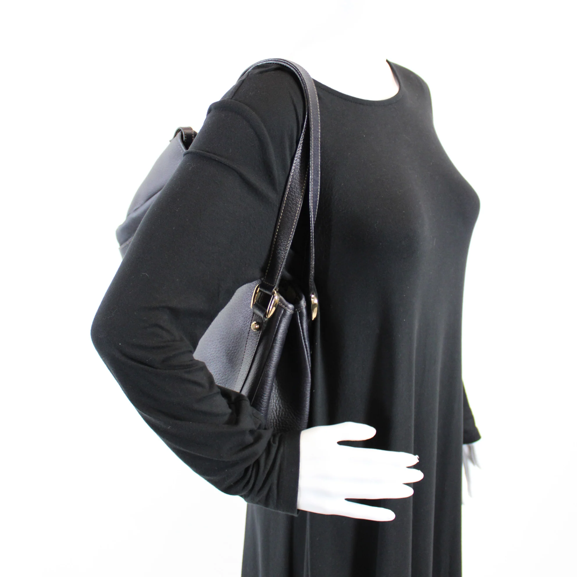 130736 Abbey Leather Tote Medium - Image 13