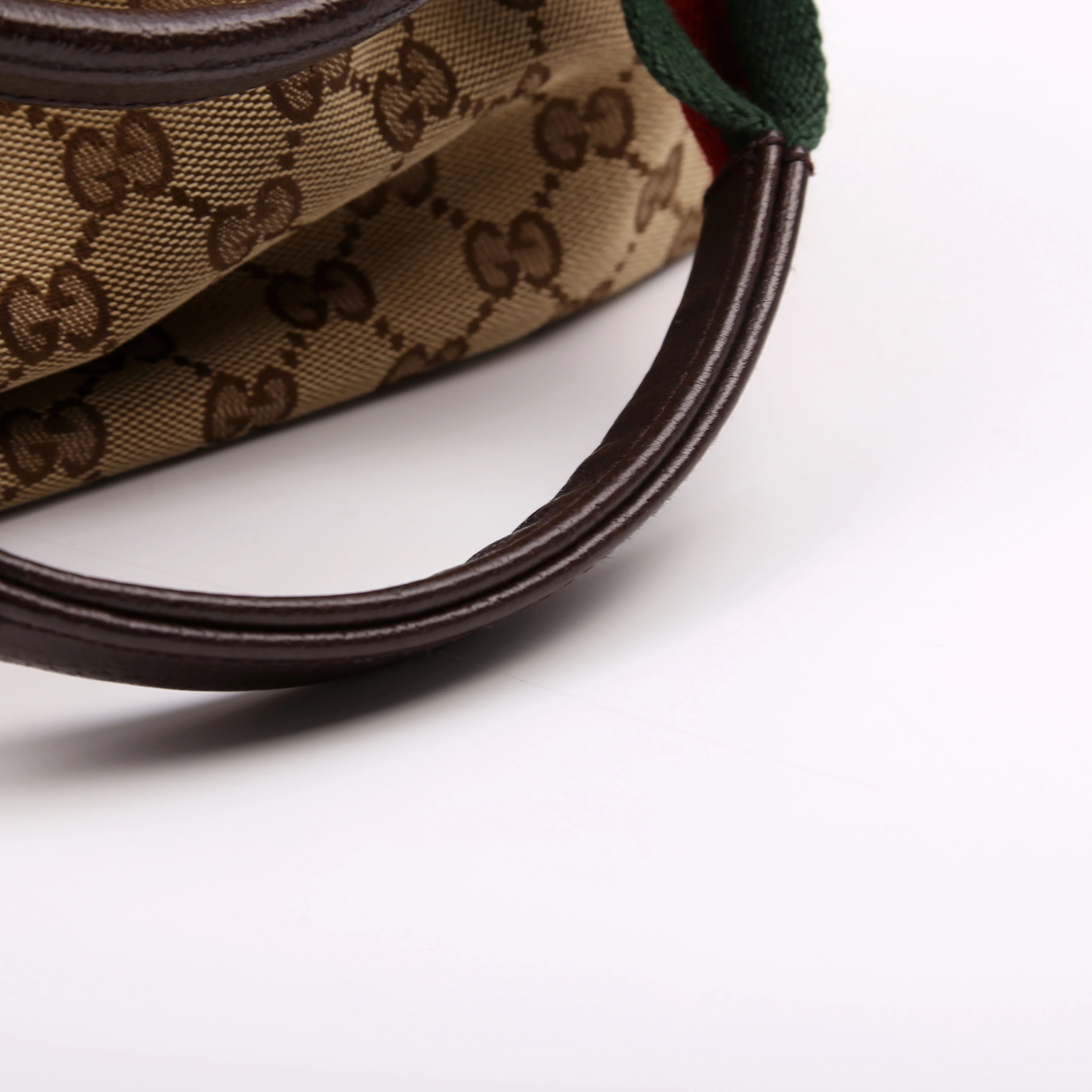 131230 GG Canvas Web Bucket Tote - Image 14