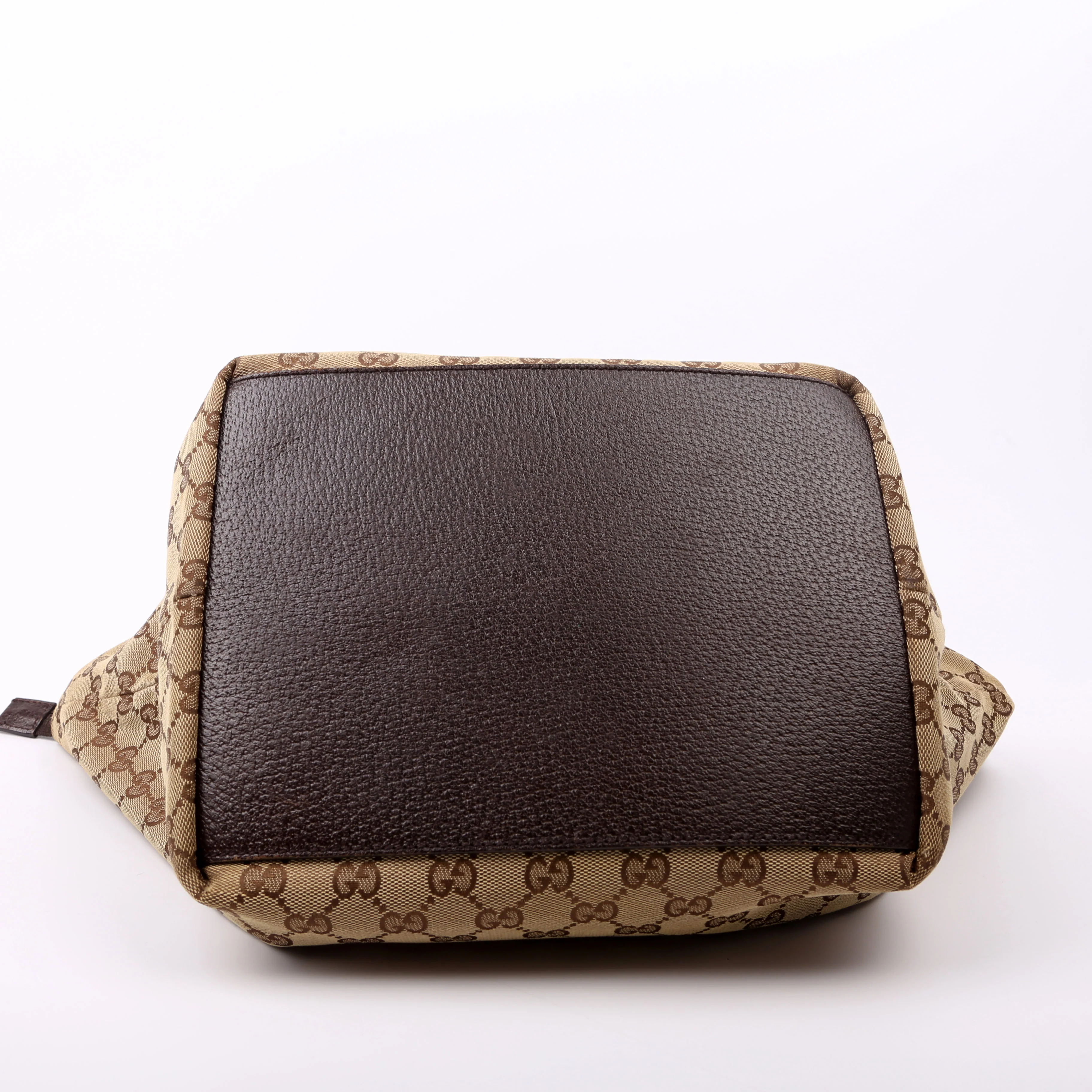 131230 GG Canvas Web Bucket Tote - Image 5