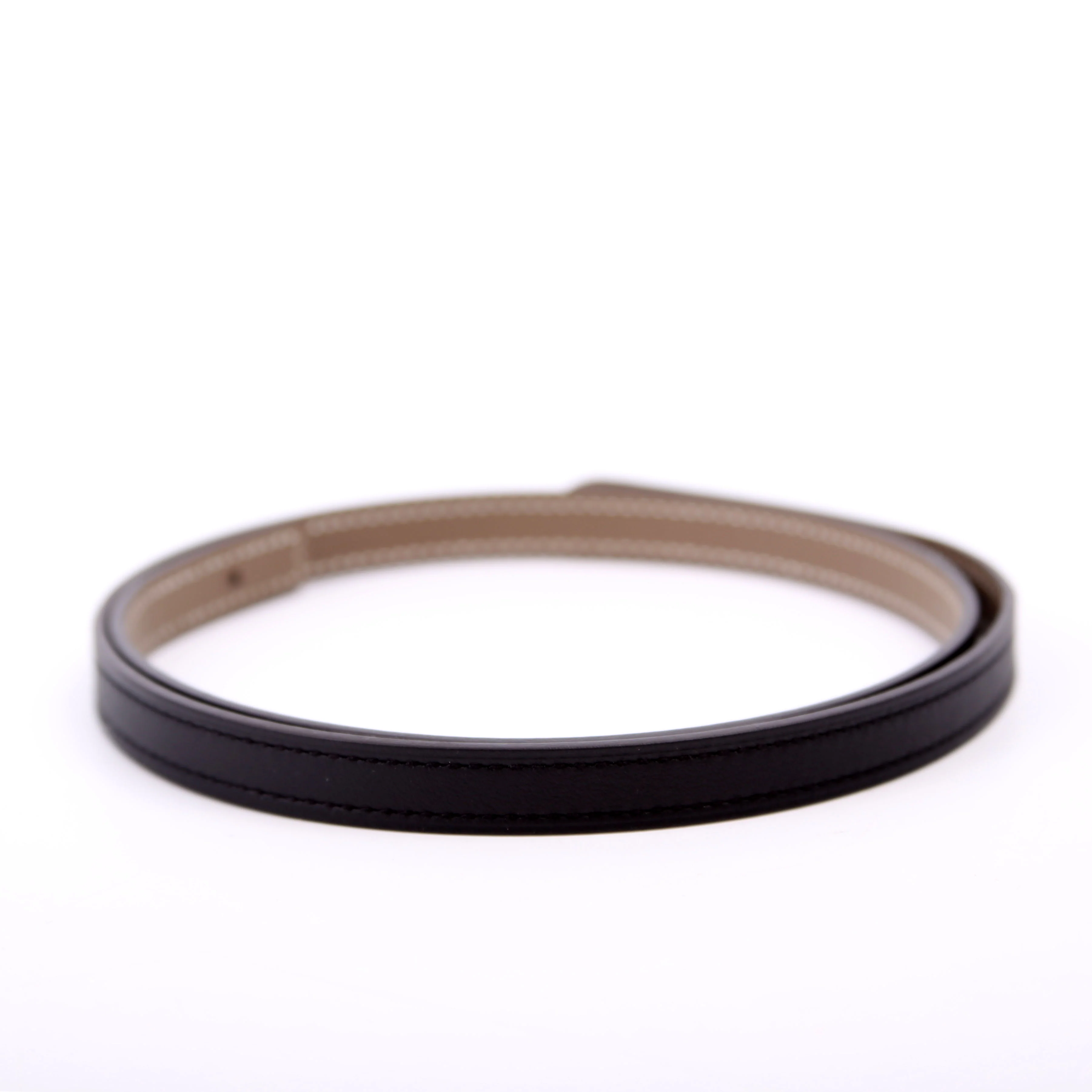 13MM Reversible Leather Belt Size 70 Strap Only - Image 3