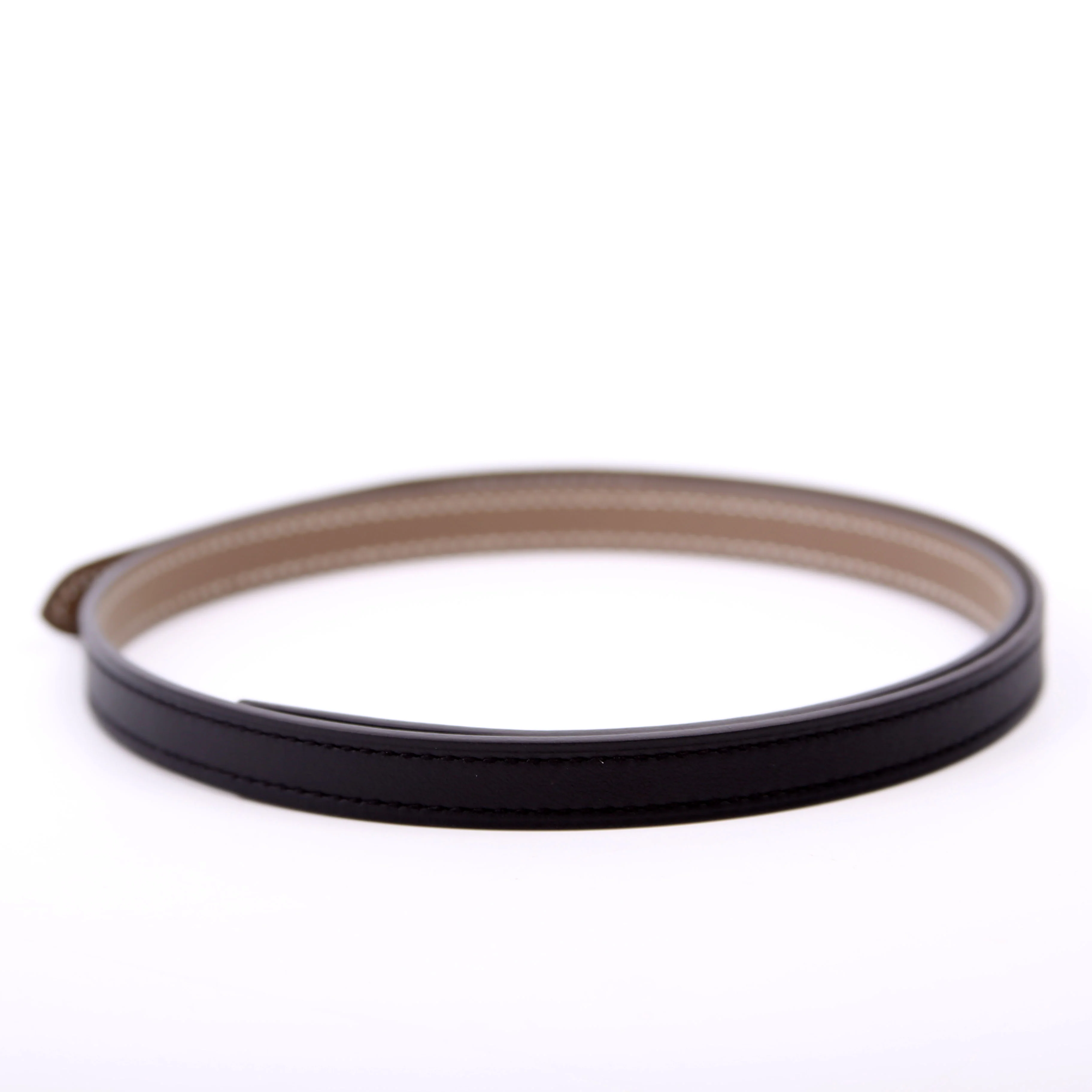 13MM Reversible Leather Belt Size 70 Strap Only - Image 4