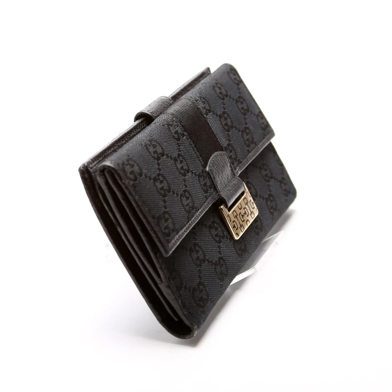 146206 GG Canvas Horsebit Continental Wallet - Image 4