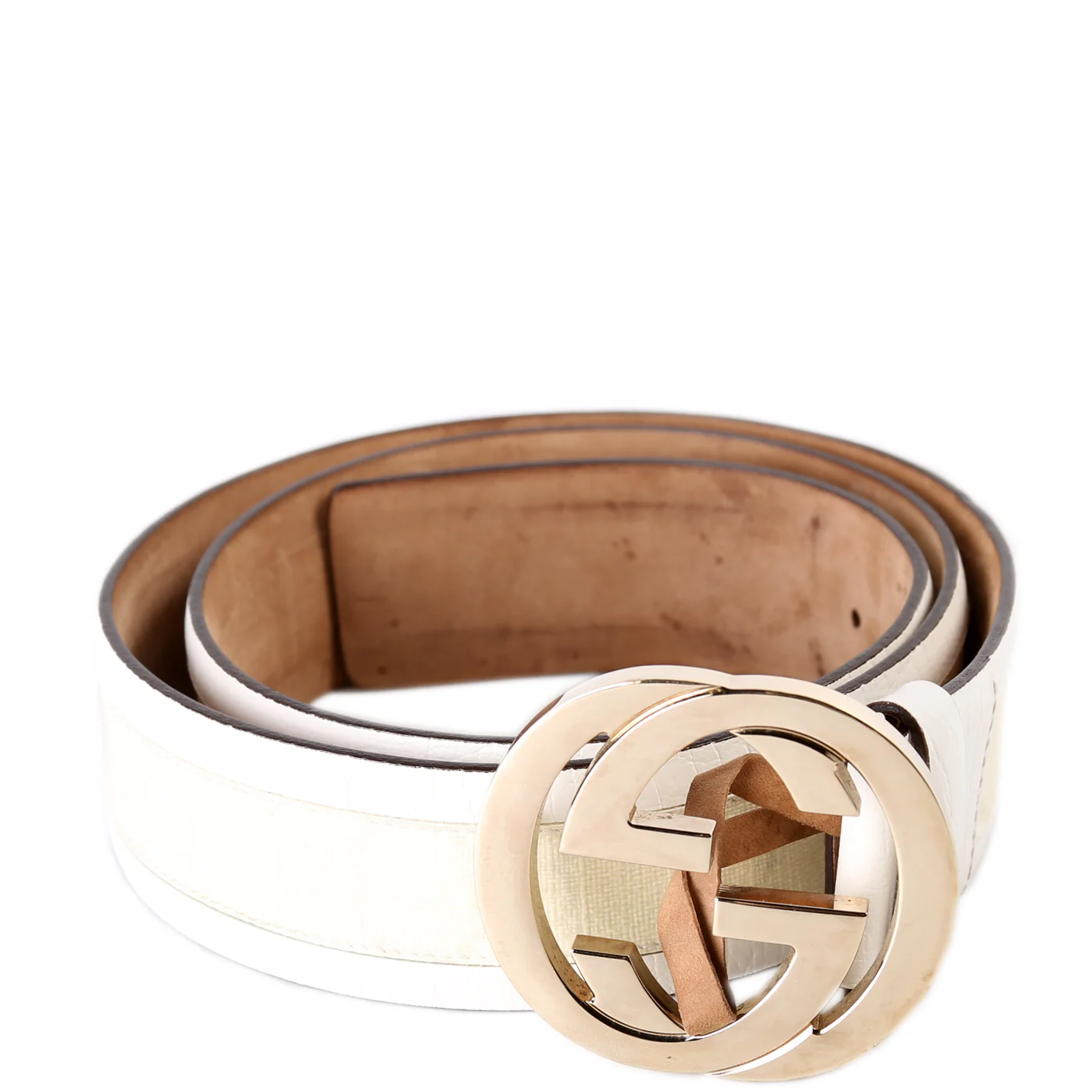 149230 GG Supreme Belt Size 90/36 White