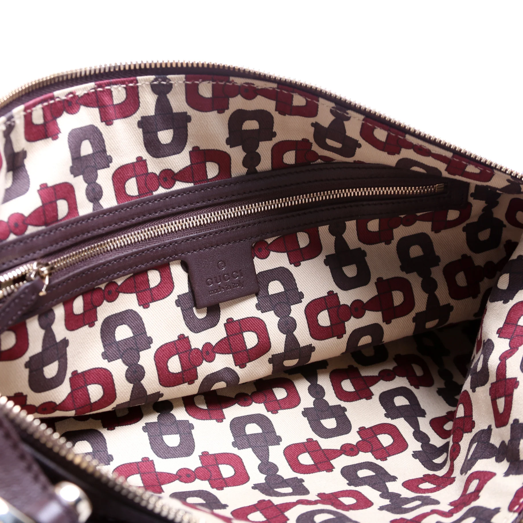 153691 Guccissima Leather Studded Pelham Hobo - Image 11