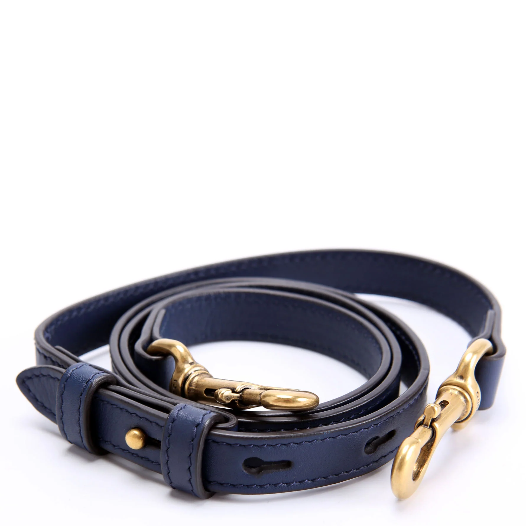 15MM Calfskin Adjustable Strap Navy - Image 2