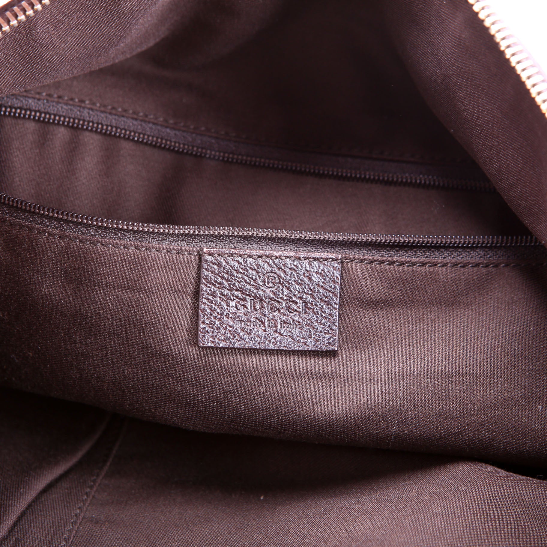 161718 GG Canvas Shoulder Bag Medium Brown - Image 10