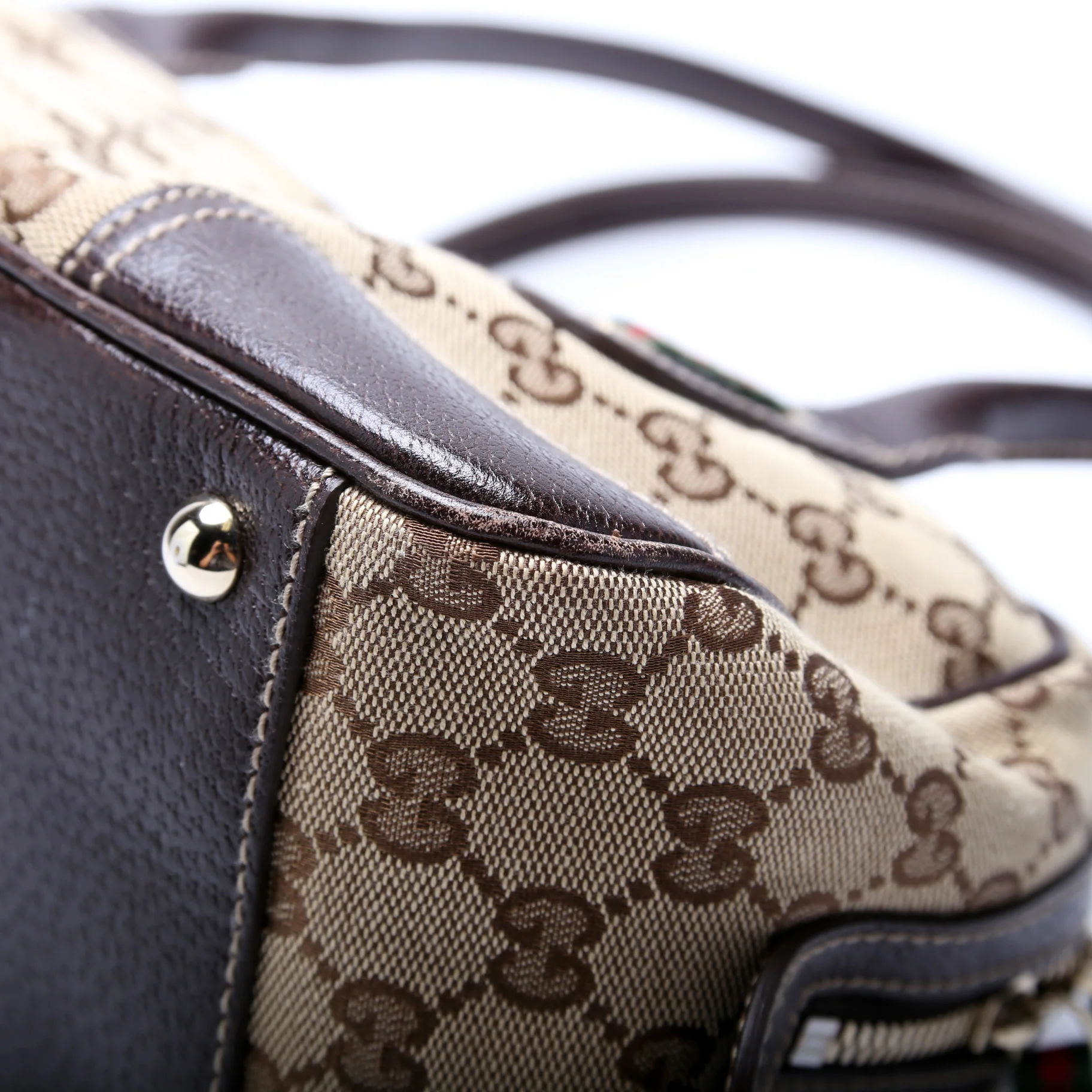161720 GG Canvas Princy Boston Bag - Image 6