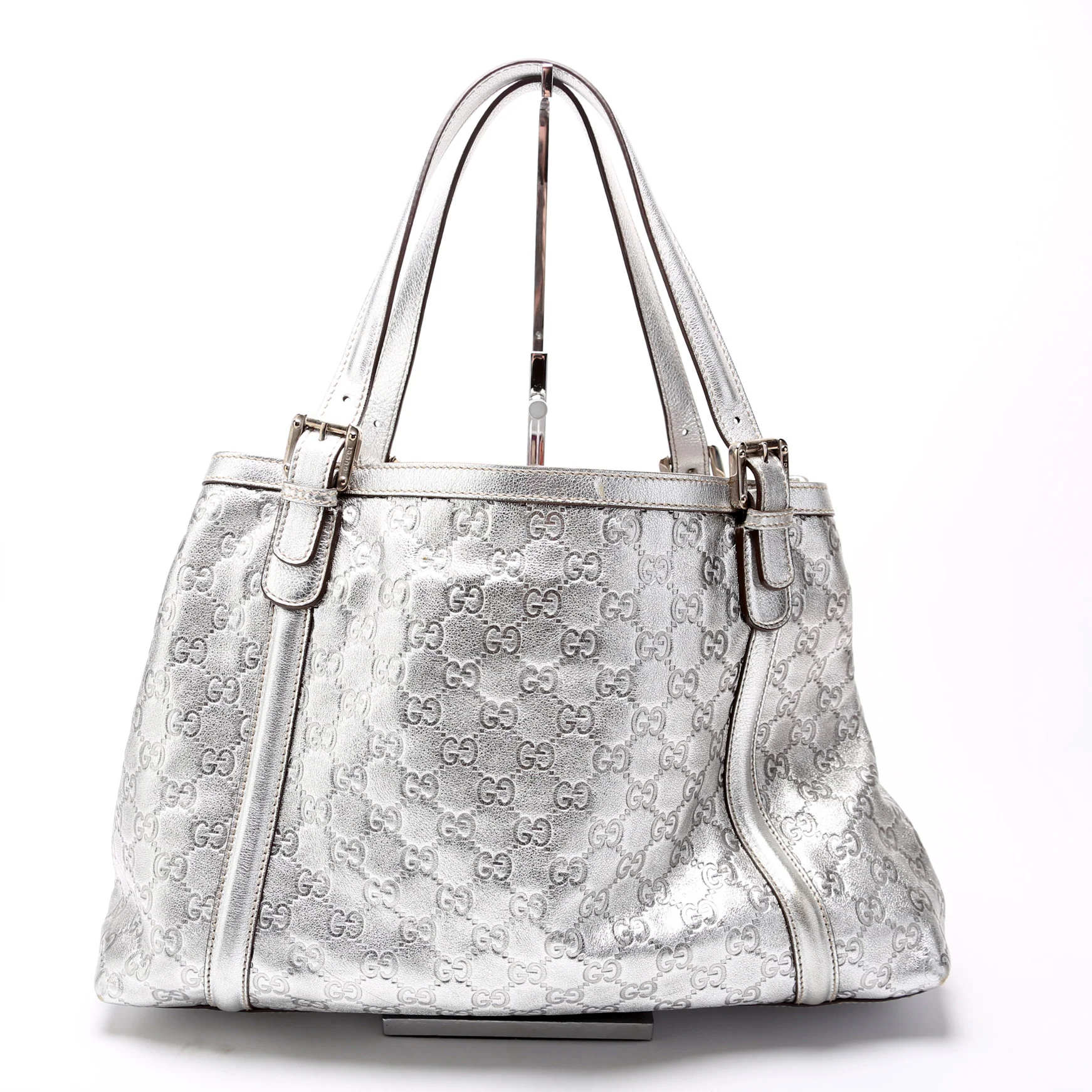 162094 G Leather Britt Medium Tote - Image 3