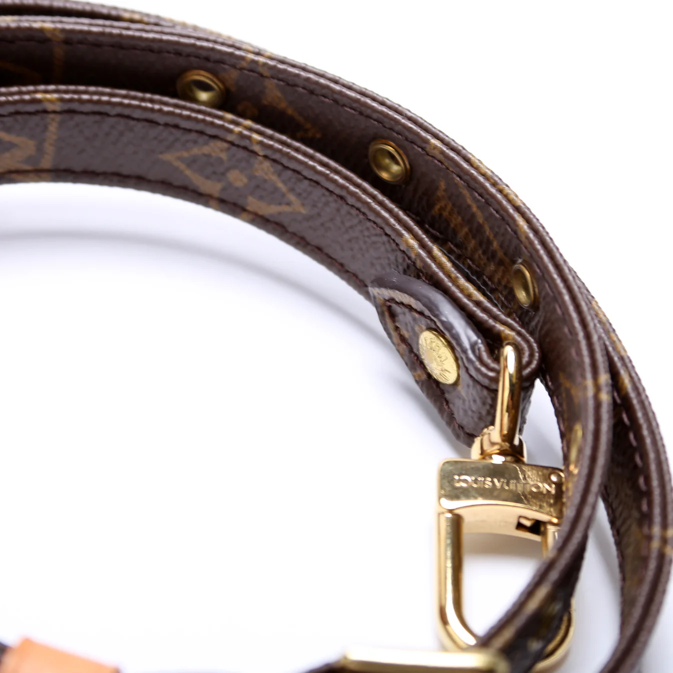 16MM Adjustable Shoulder Monogram Canvas Strap - Image 4