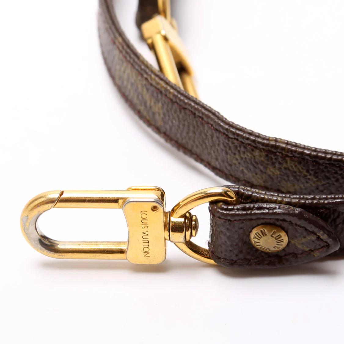 16MM Monogram Canvas 36 Inch Shoulder Vintage Strap - Image 2