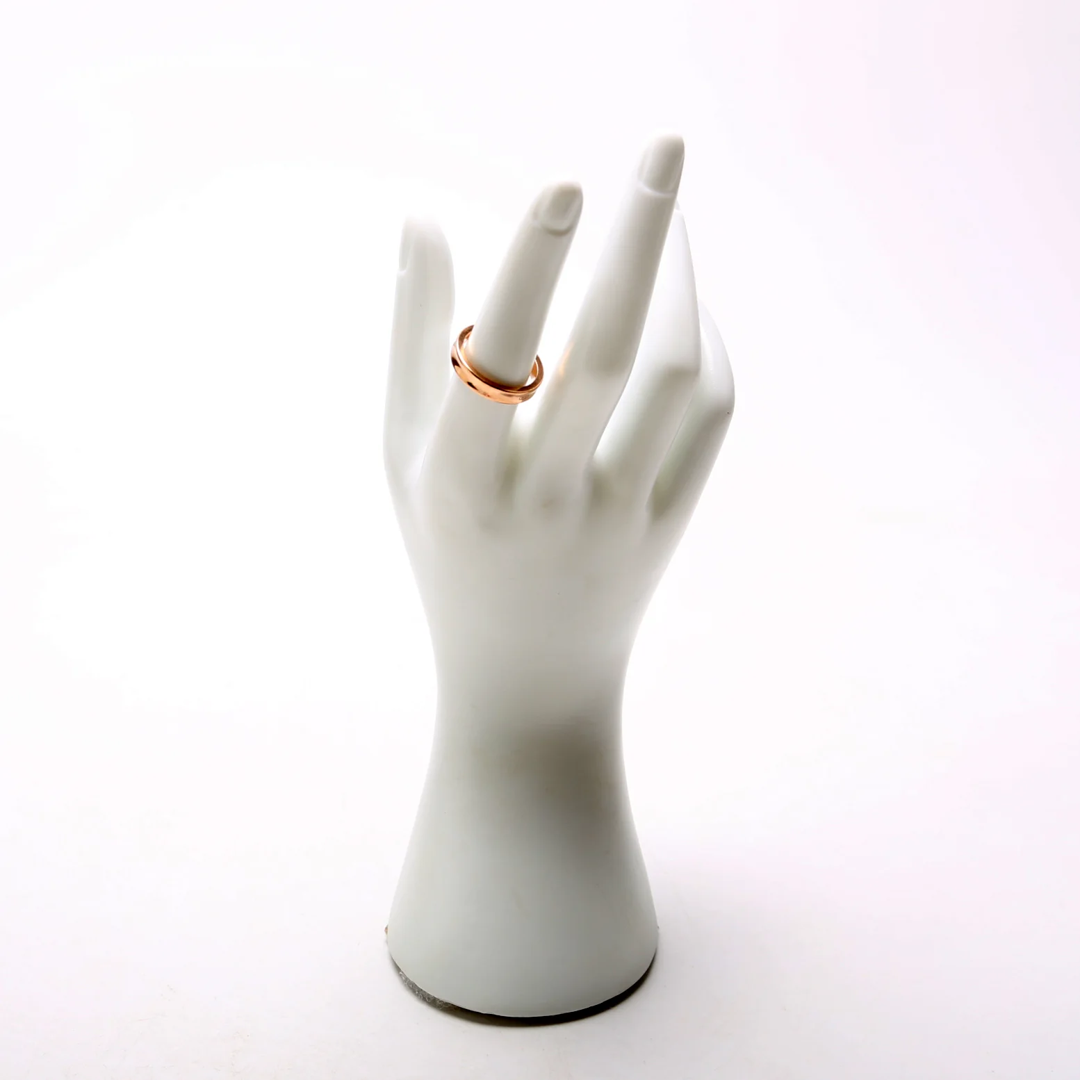 1837 Narrow Rose Metal Ring Size 7 Rose Gold - Image 4