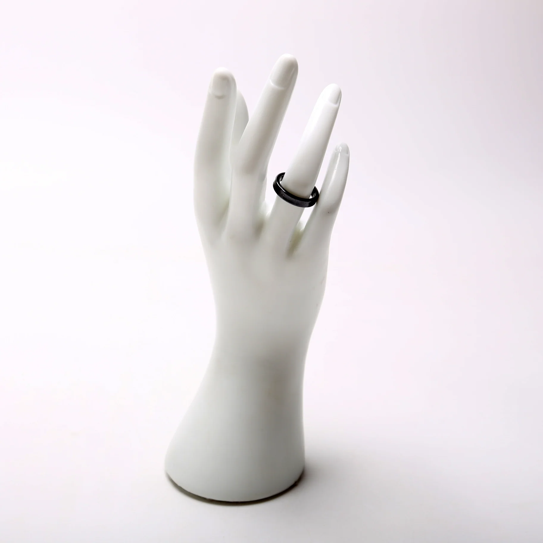 1837 Narrow Titanium Ring Size 6 Black - Image 3