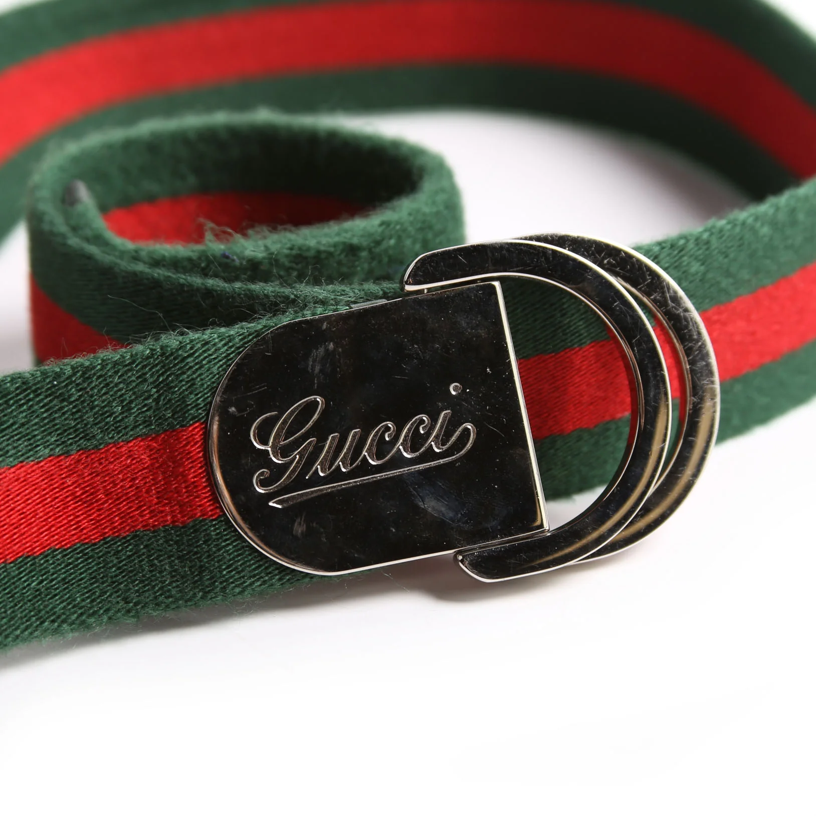 189812 Web Cotton Belt Size 90/36 Green/Red - Image 7
