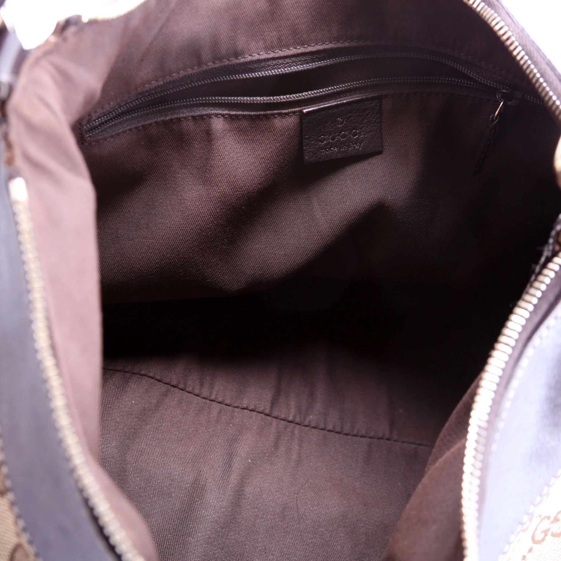 189833 GG Canvas D Ring Hobo - Image 10