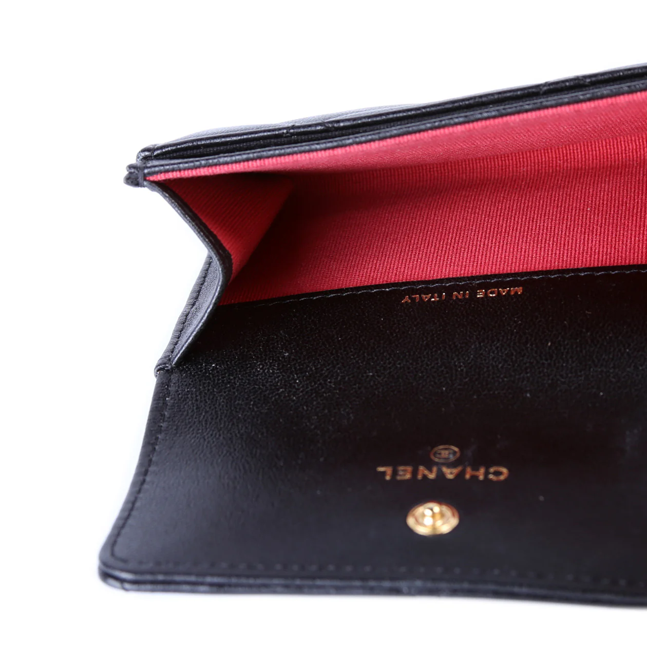 19 Flap Card Holder Quilted Lambskin - Image 8