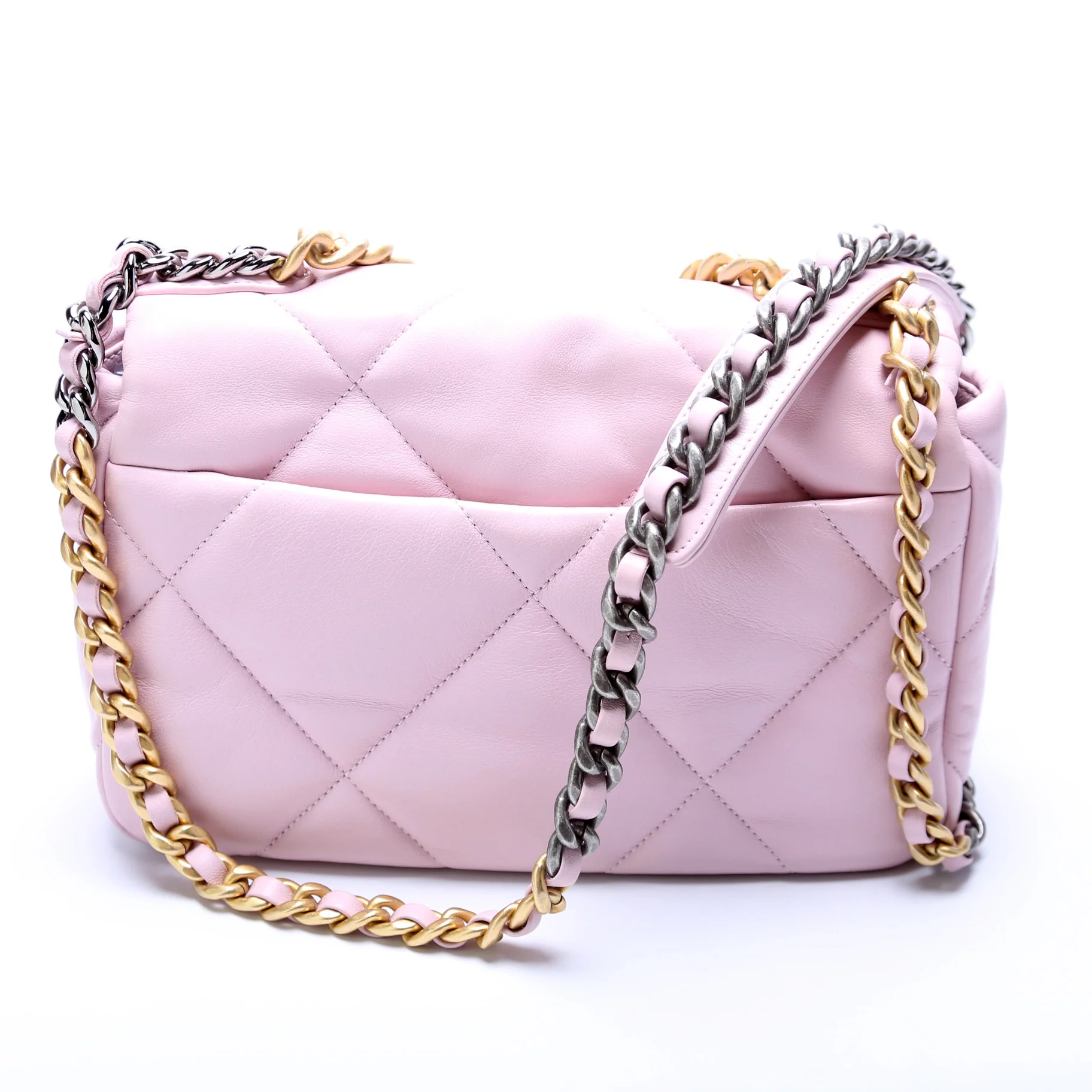19 Medium Flap Quilted Goatskin 31M - Image 3