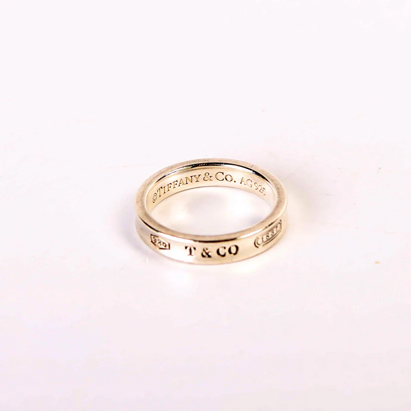 1937 Narrow Ring 925 Size 7.5 - Image 2