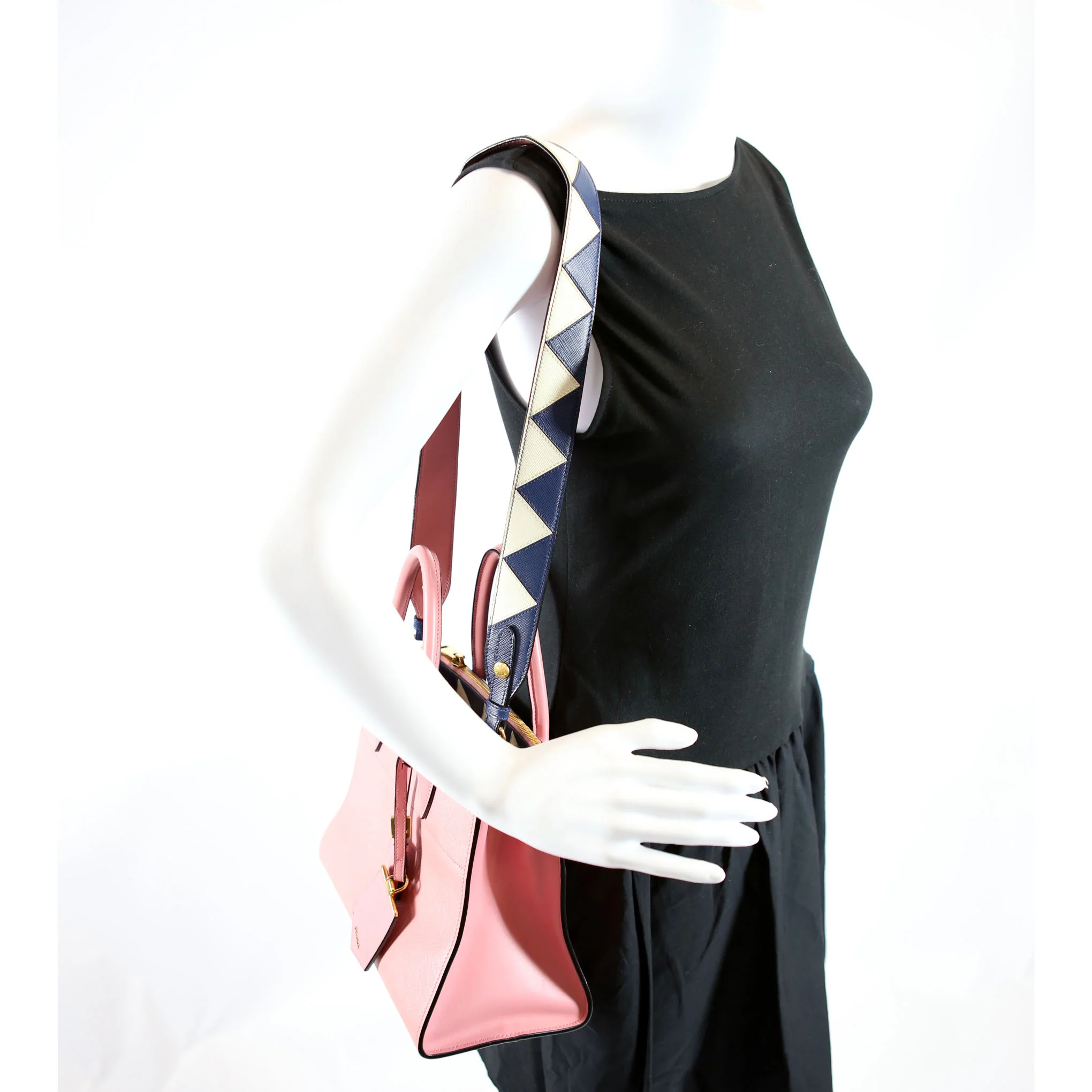 1BA102 Saffiano/City Calf Paradigme Bag - Image 9