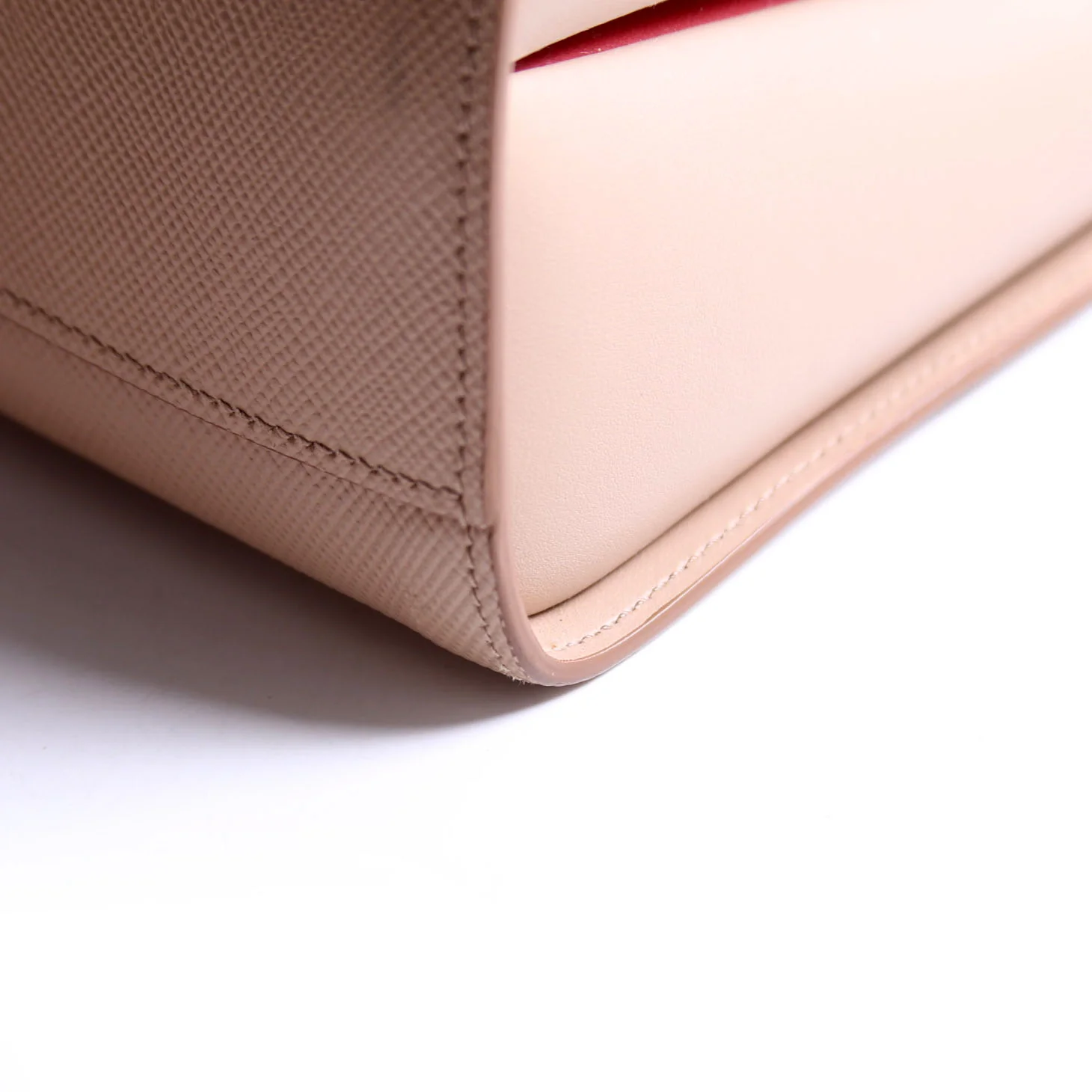 1BA153 Saffiano Cuir/Calfskin Large Tote - Image 9