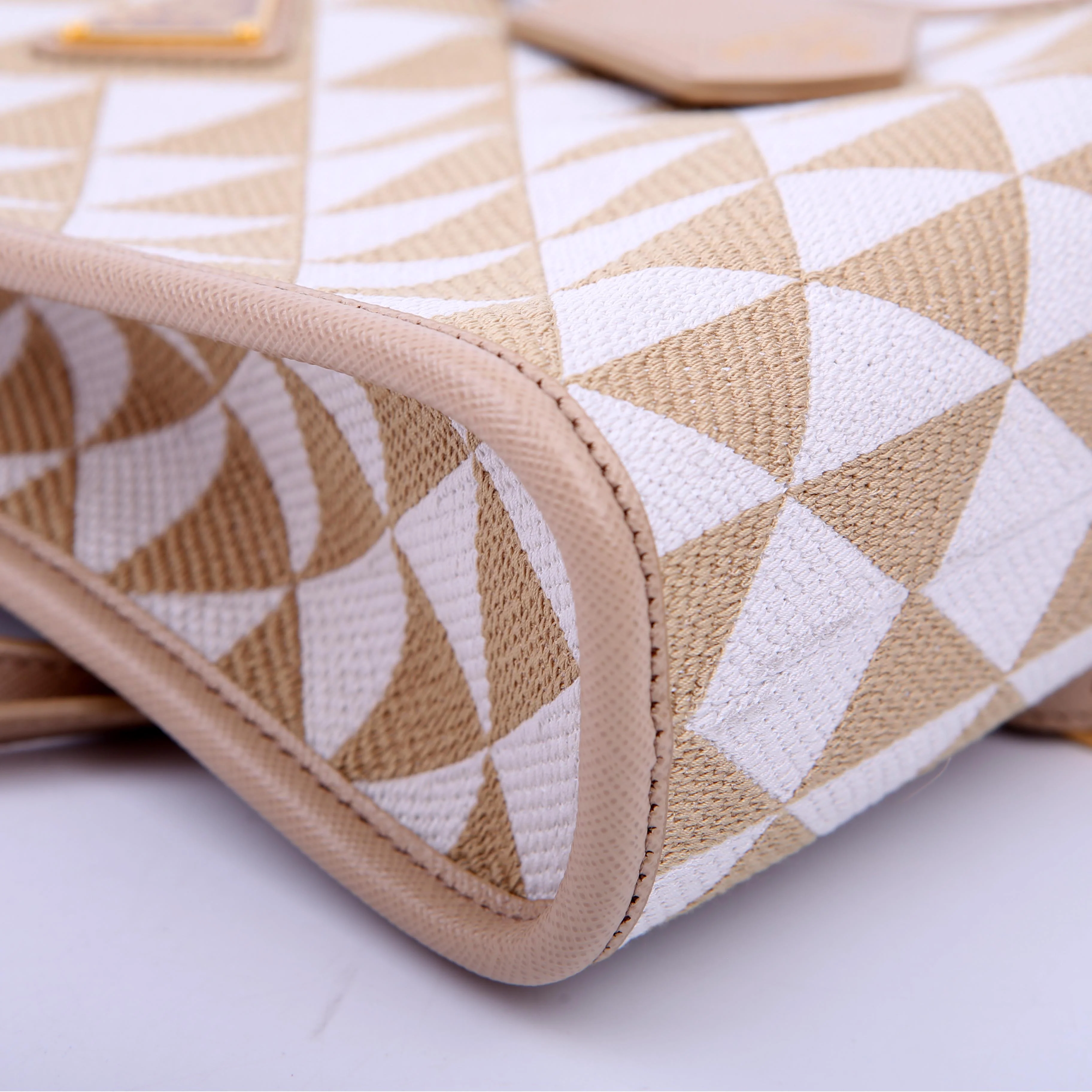 1BA355 Symbole Jacquard Fabric Mini Bag - Image 5