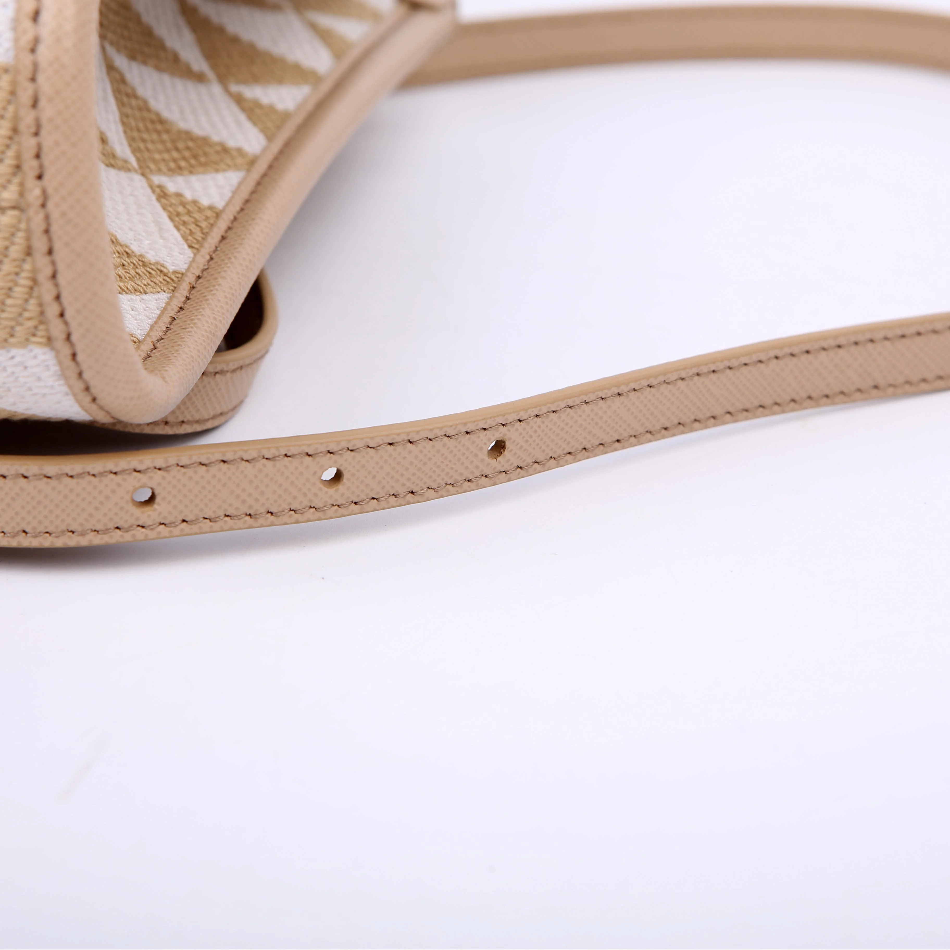 1BA355 Symbole Jacquard Fabric Mini Bag - Image 8