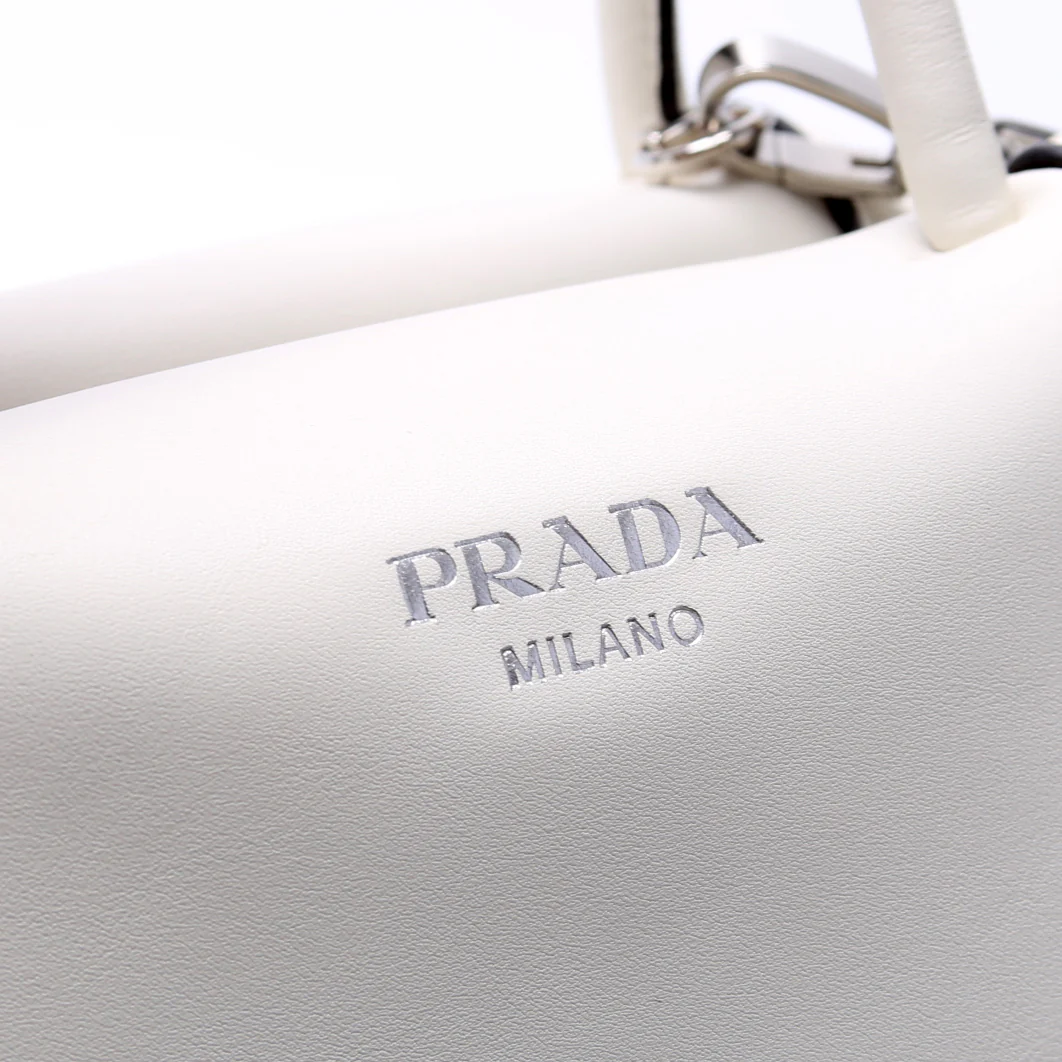 1BA365 Supernova Medium Handbag Calfskin White - Image 7