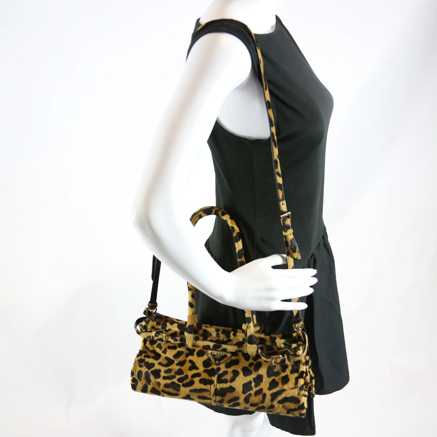 1BA426 Bonnie Medium Calf Hair Shoulder - Image 9
