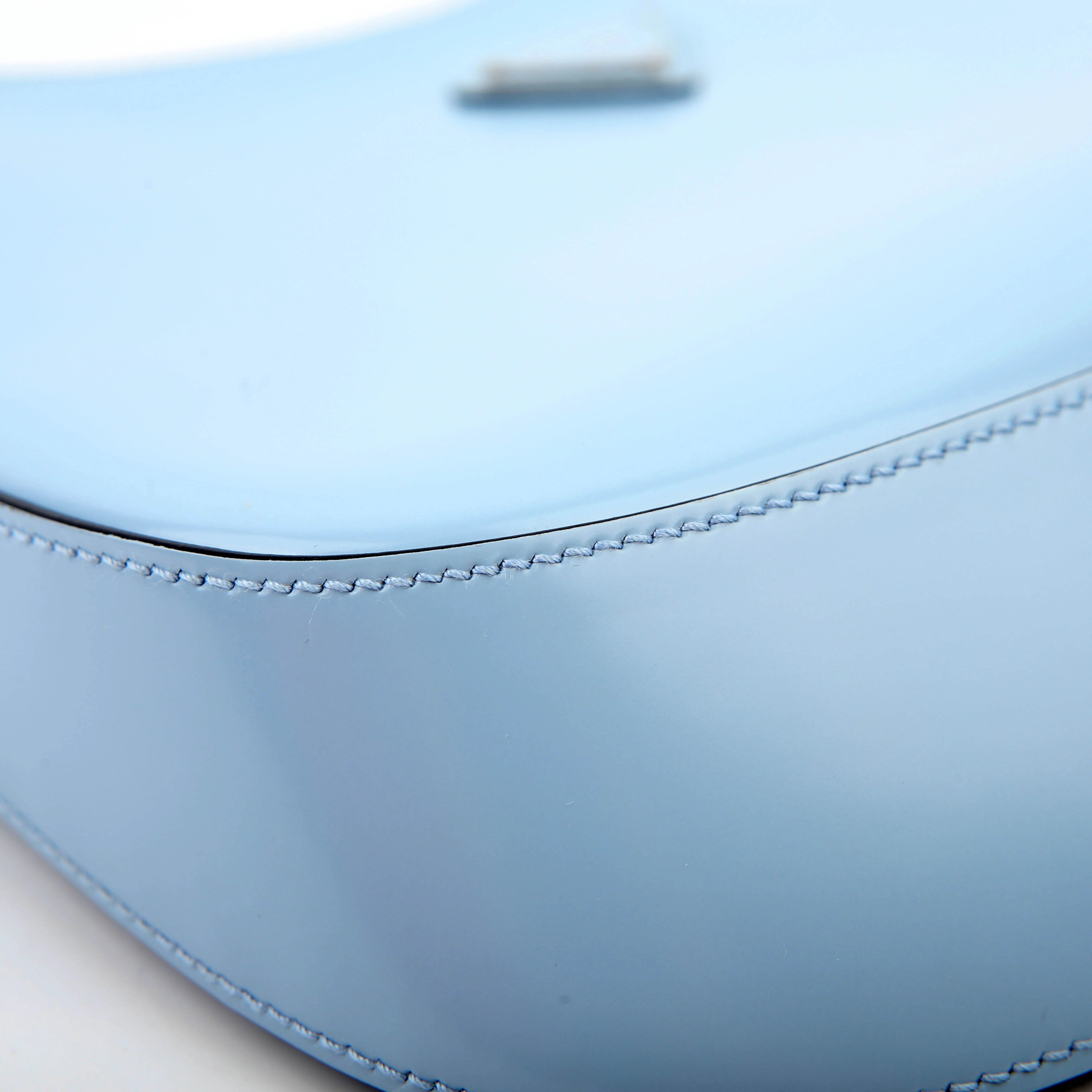1BC156 Cleo Patent Leather Blue - Image 5