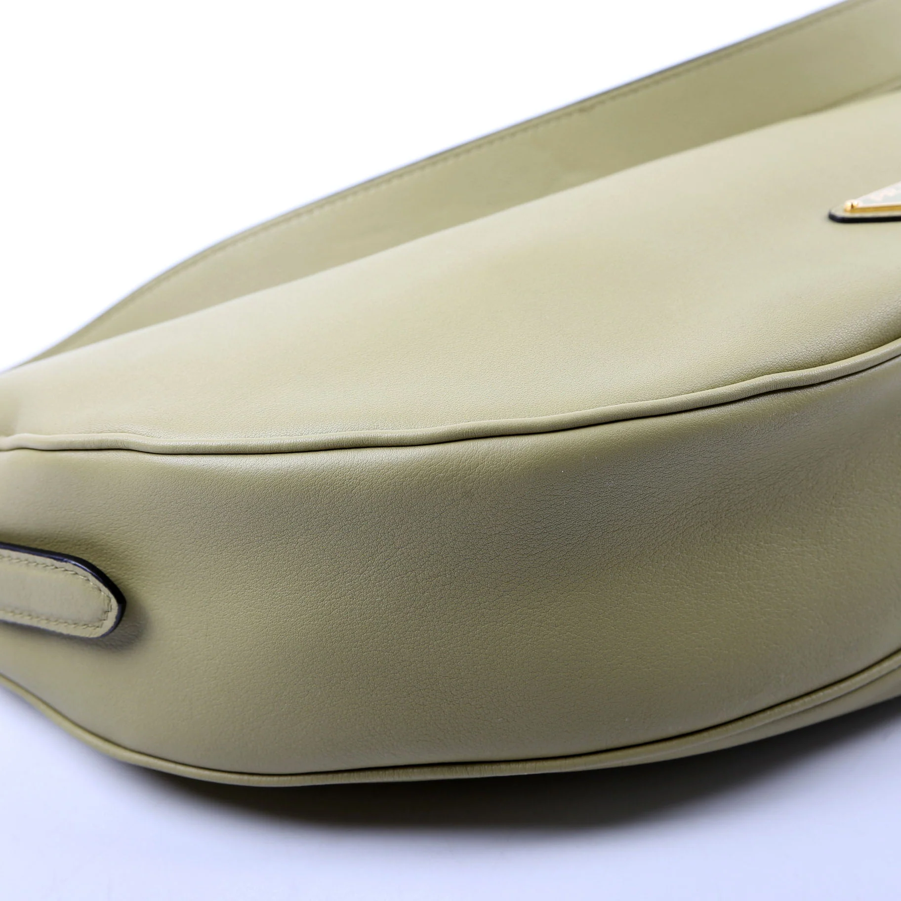 1BC255 Demi-Lune Calfskin Shoulder Bag Large - Image 4